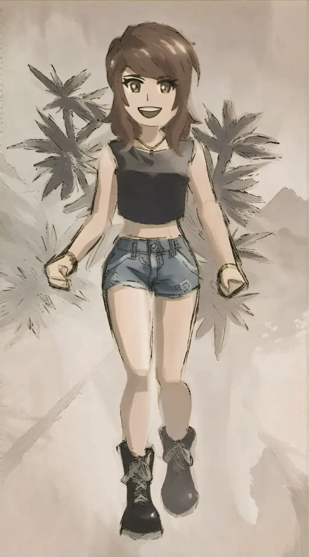 ai character: Roblox Jenna background