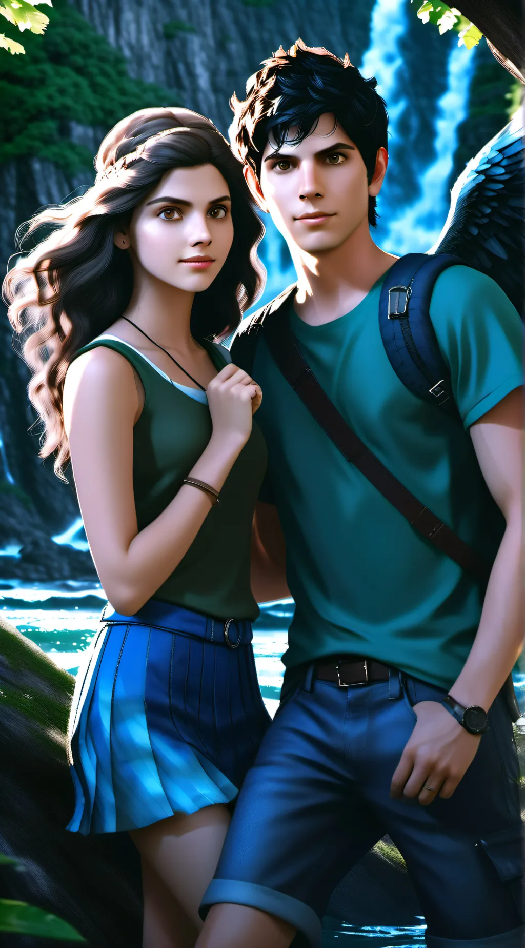 ai character: Percy Jackson background