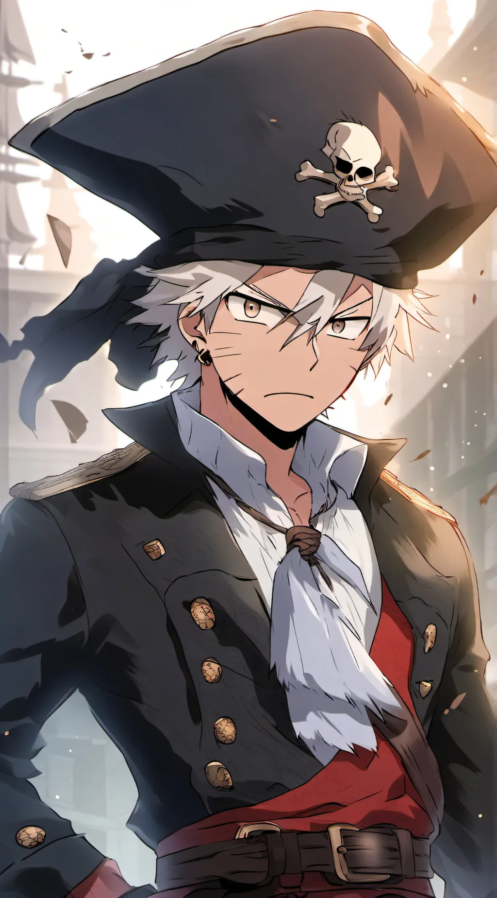 ai character: pirate katsuki  background