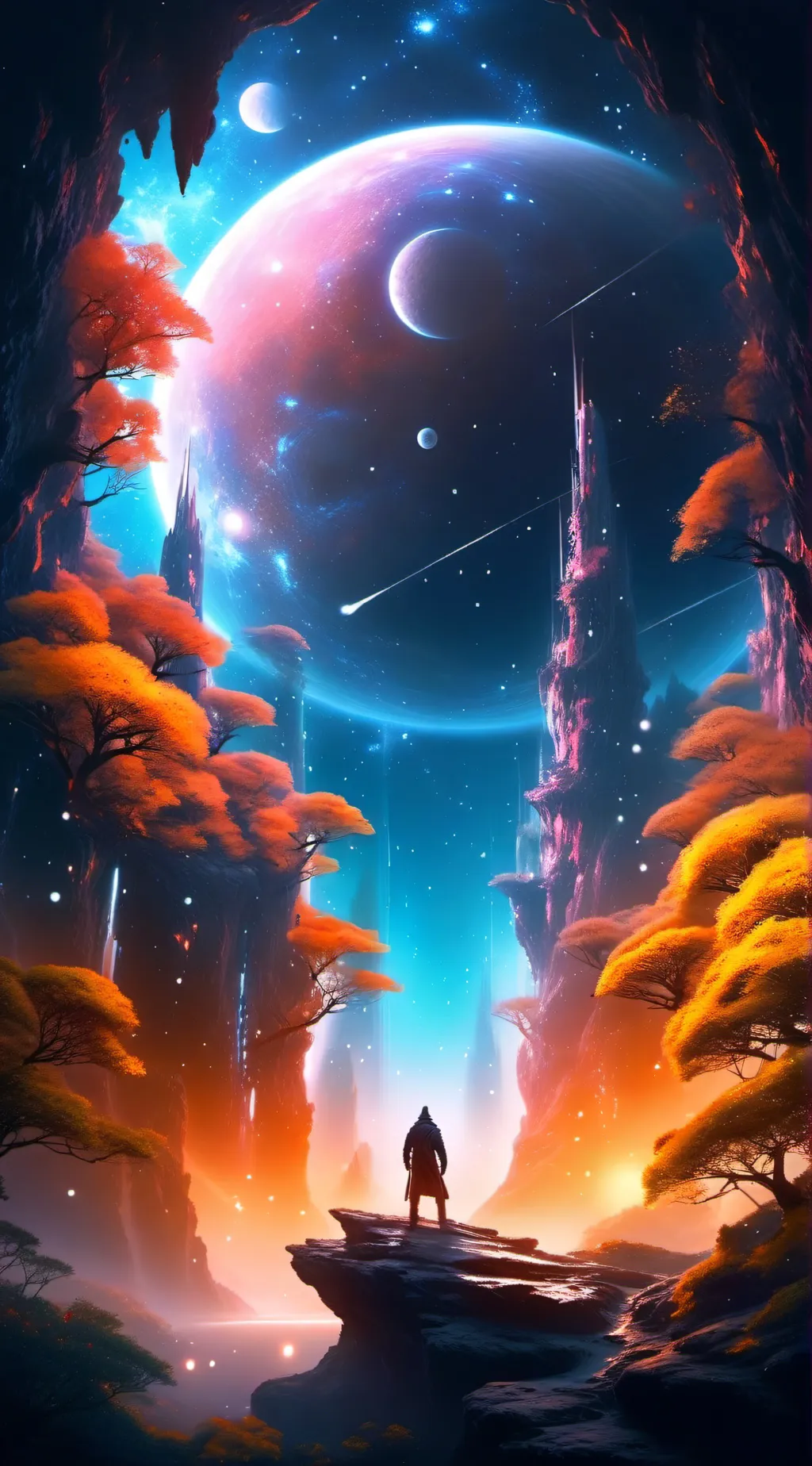 ai character: Lie detector test  background