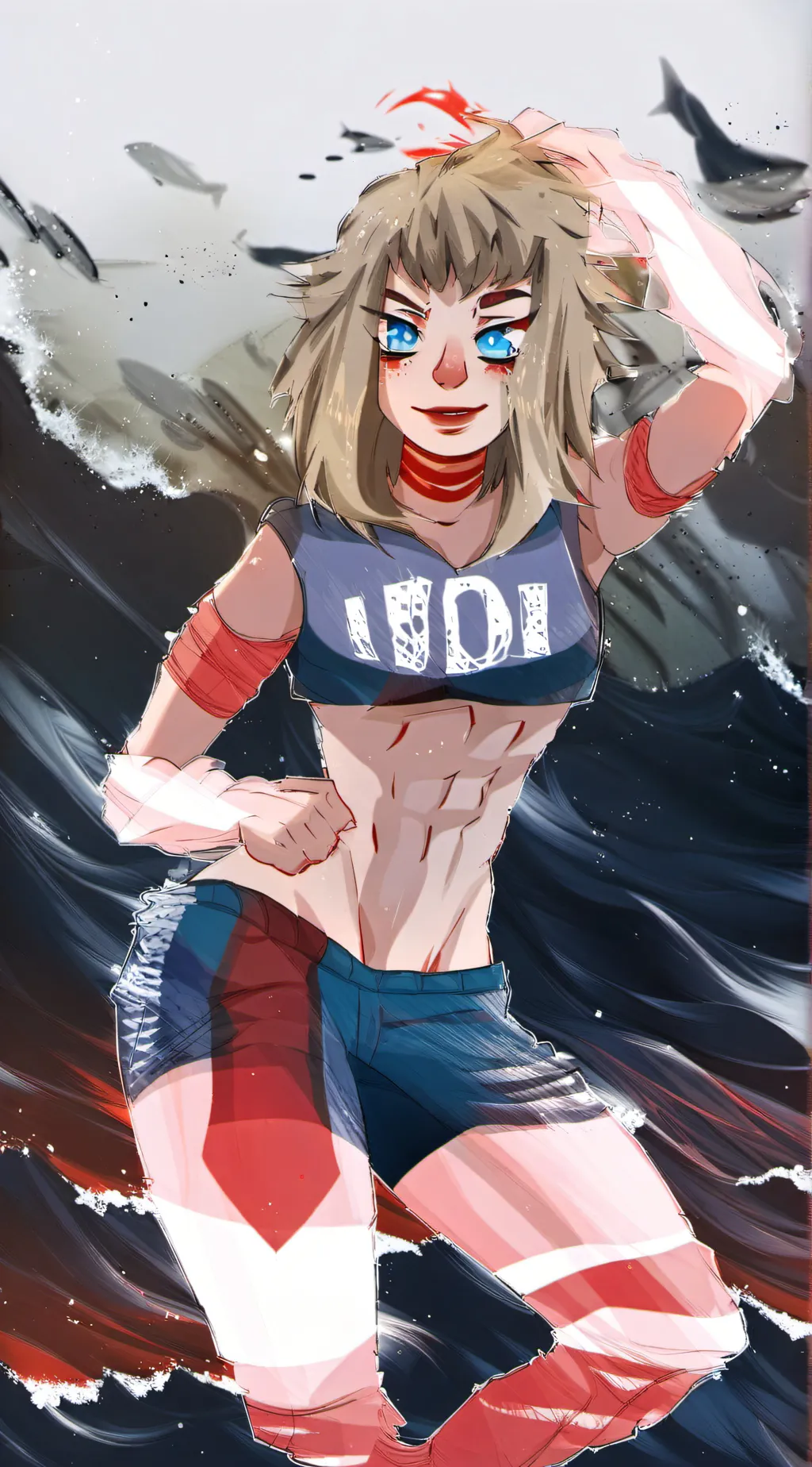 ai character: Katie background