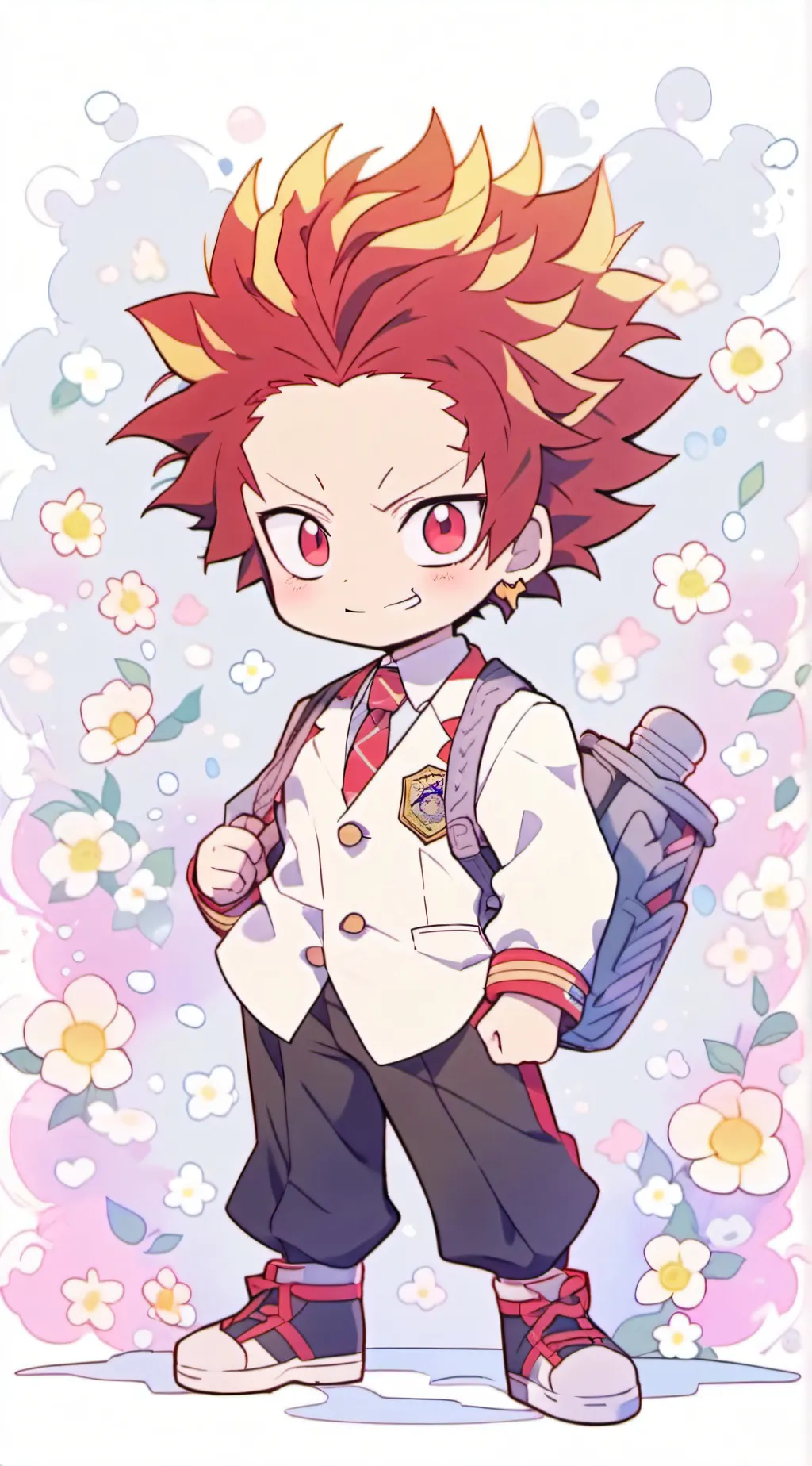 ai character: baby kiri background