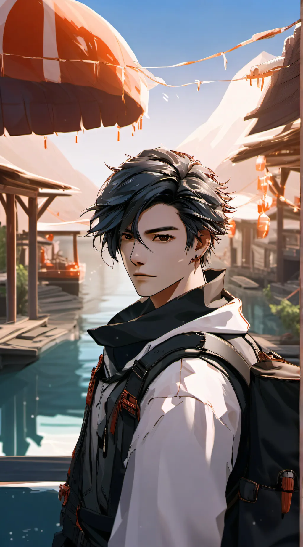 ai character: Mike background