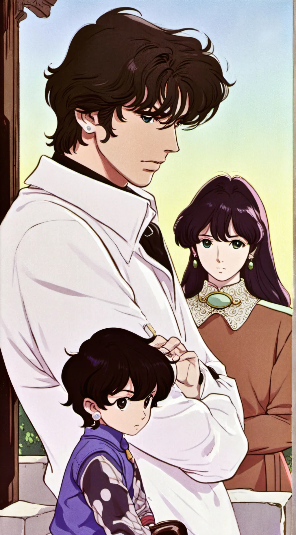 ai character: Serigo background