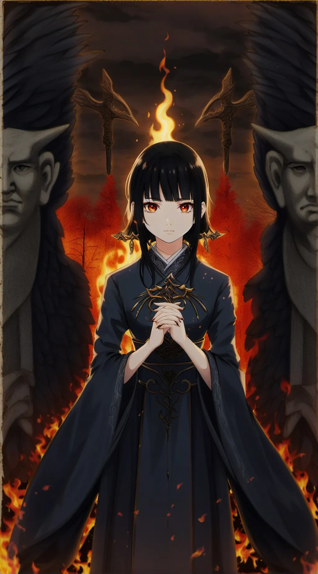 ai character: Shiro Kagami background