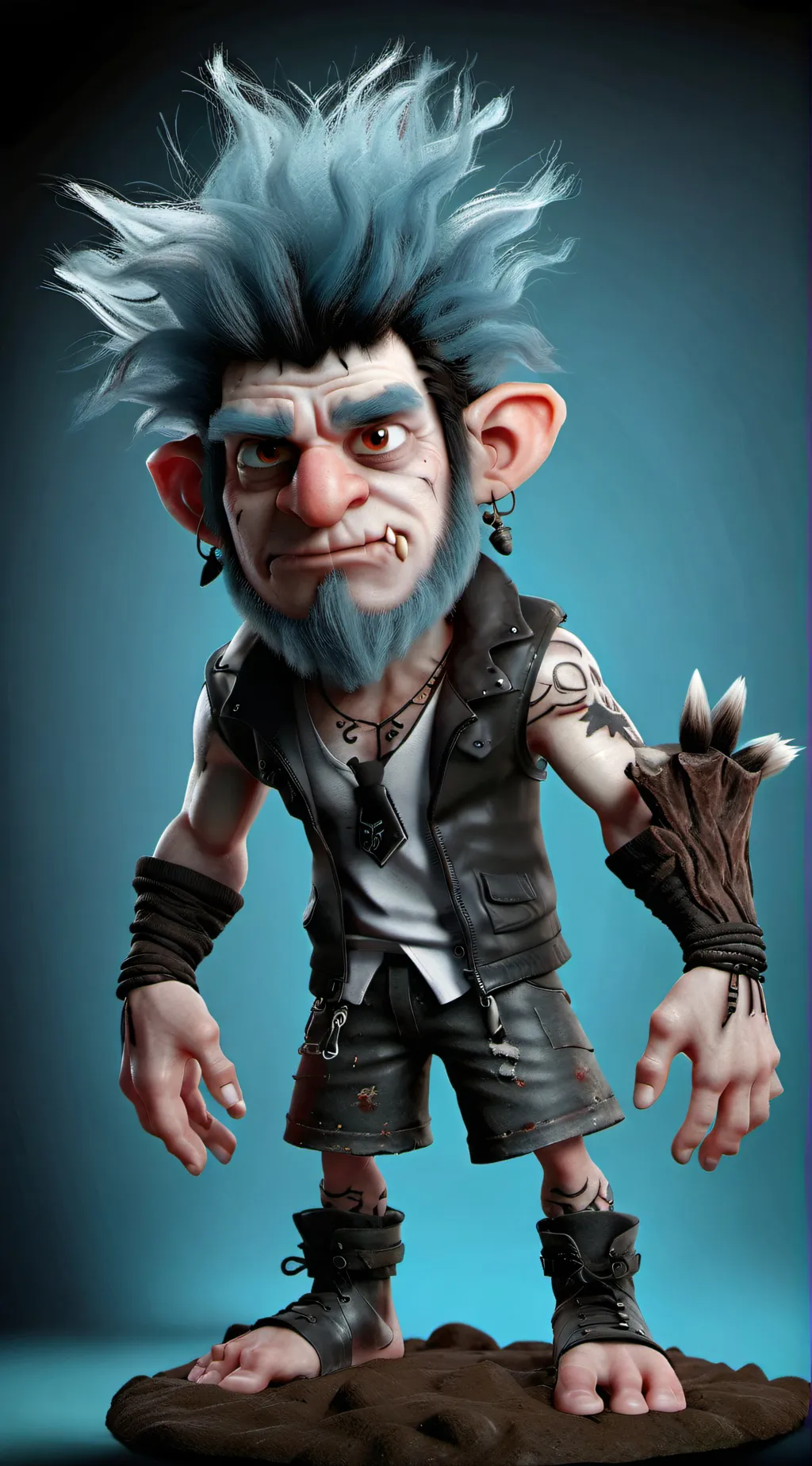 ai character: Troll🥰 background