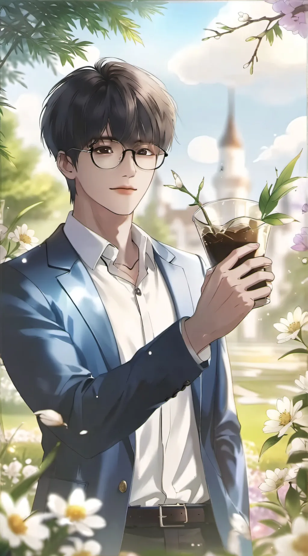 ai character: Skz new girl background