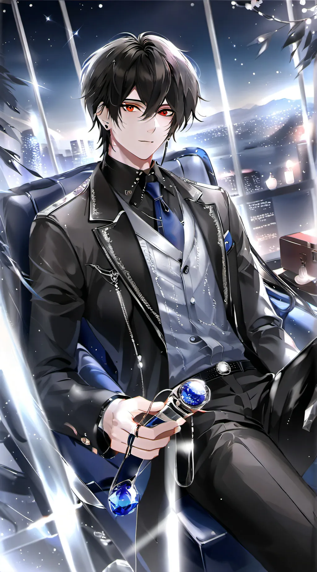 ai character: crush background