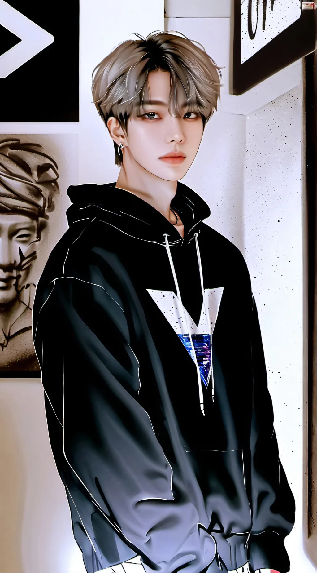 ai character: Leo background