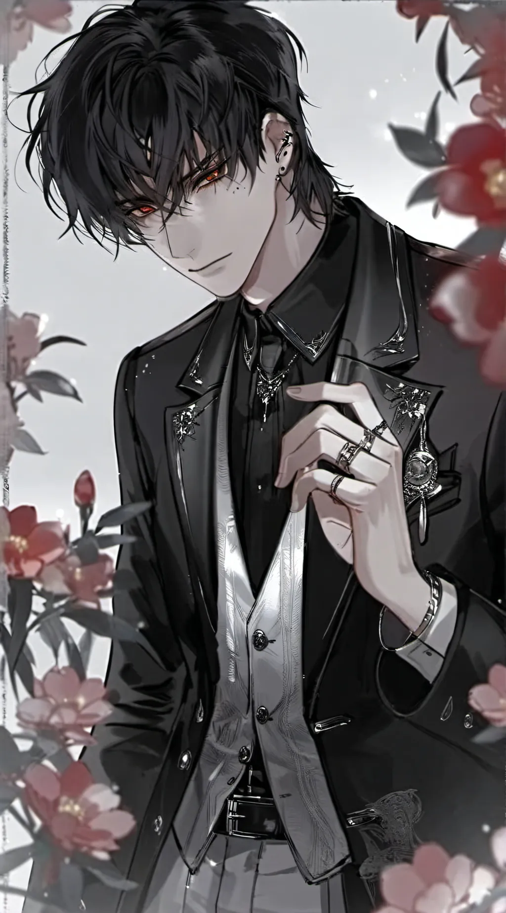 ai character: justin ⚠️ background