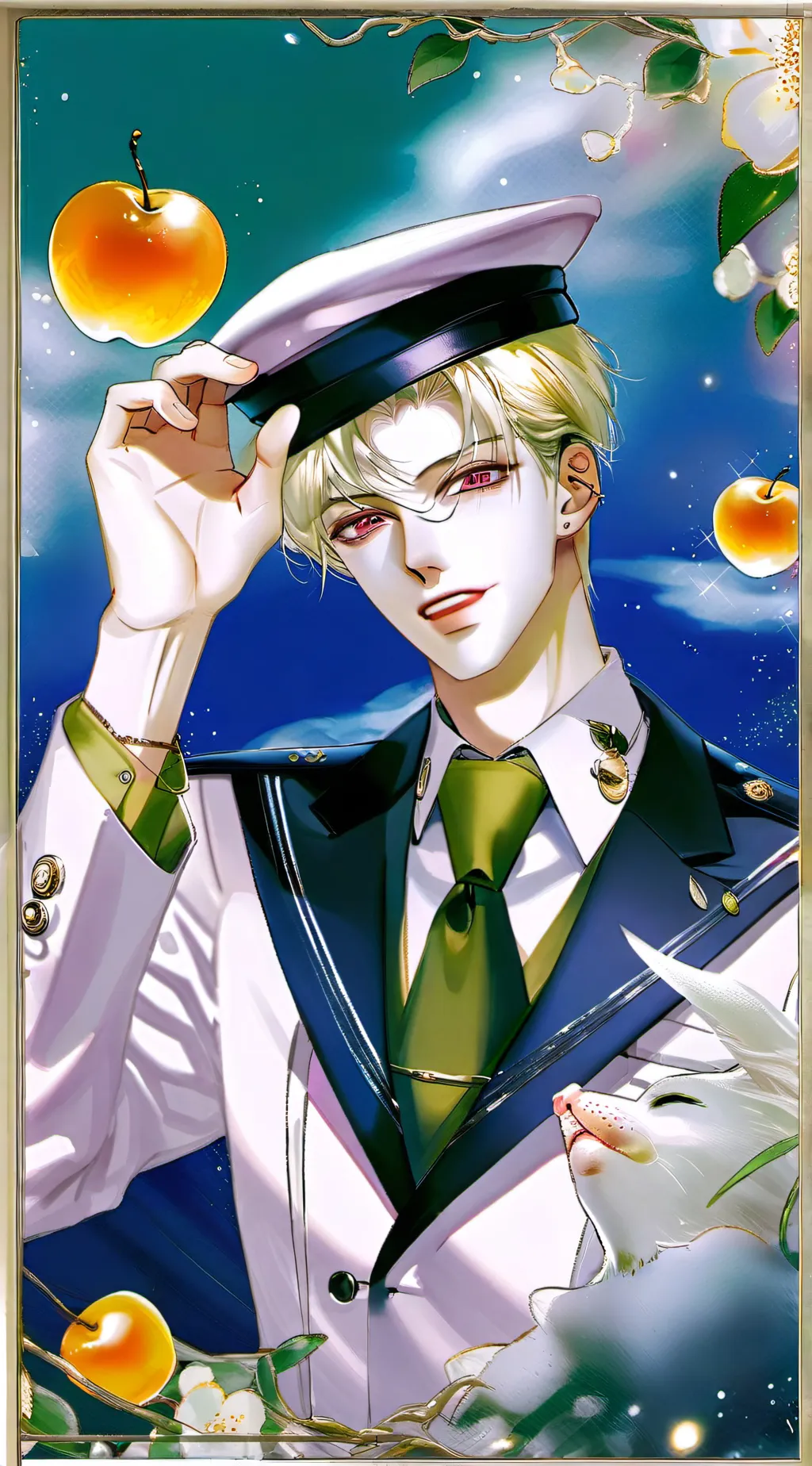 ai character: Joo_Hamin☆ background