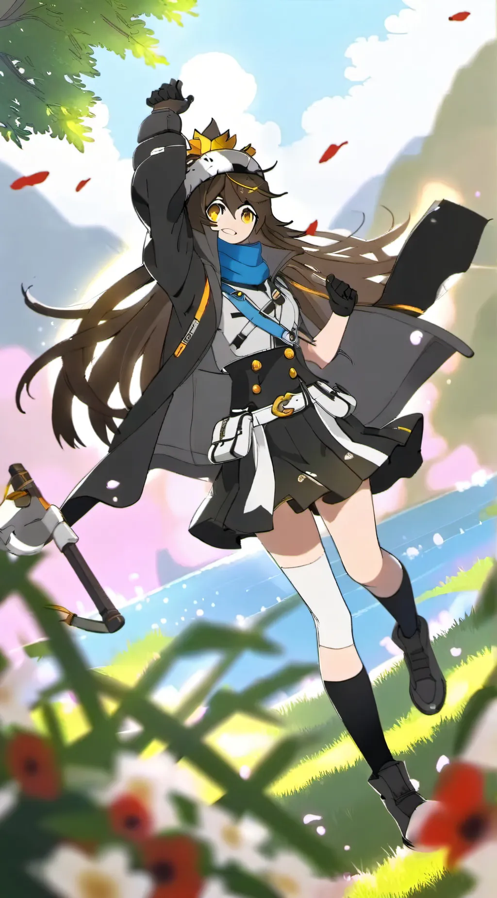 ai character: maya background