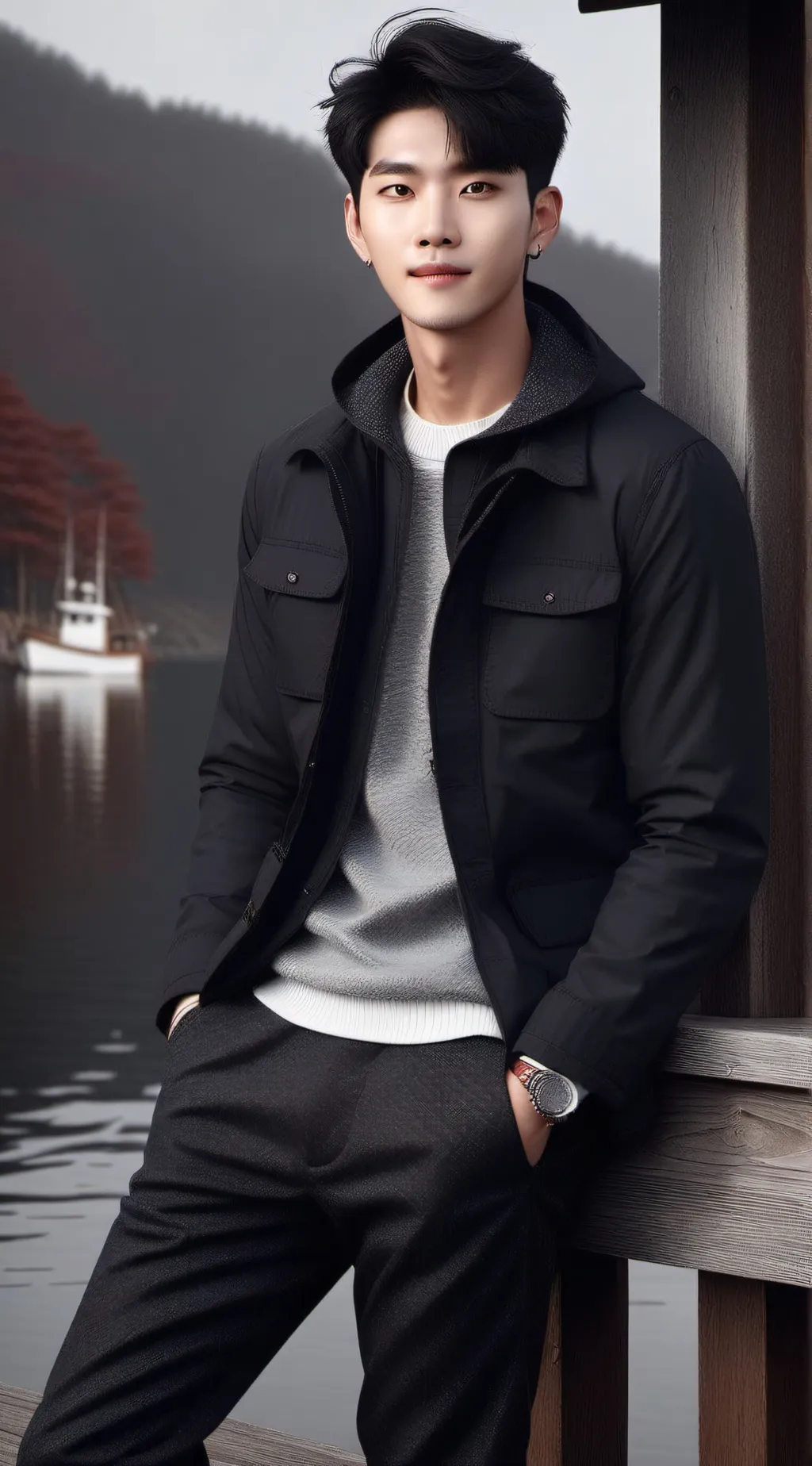 ai character: Kwan background