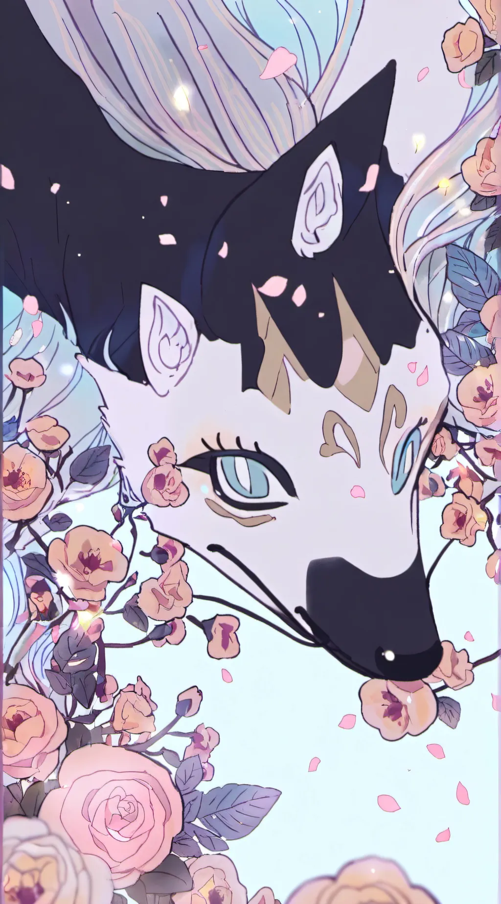 ai character: Finish the lyrics background