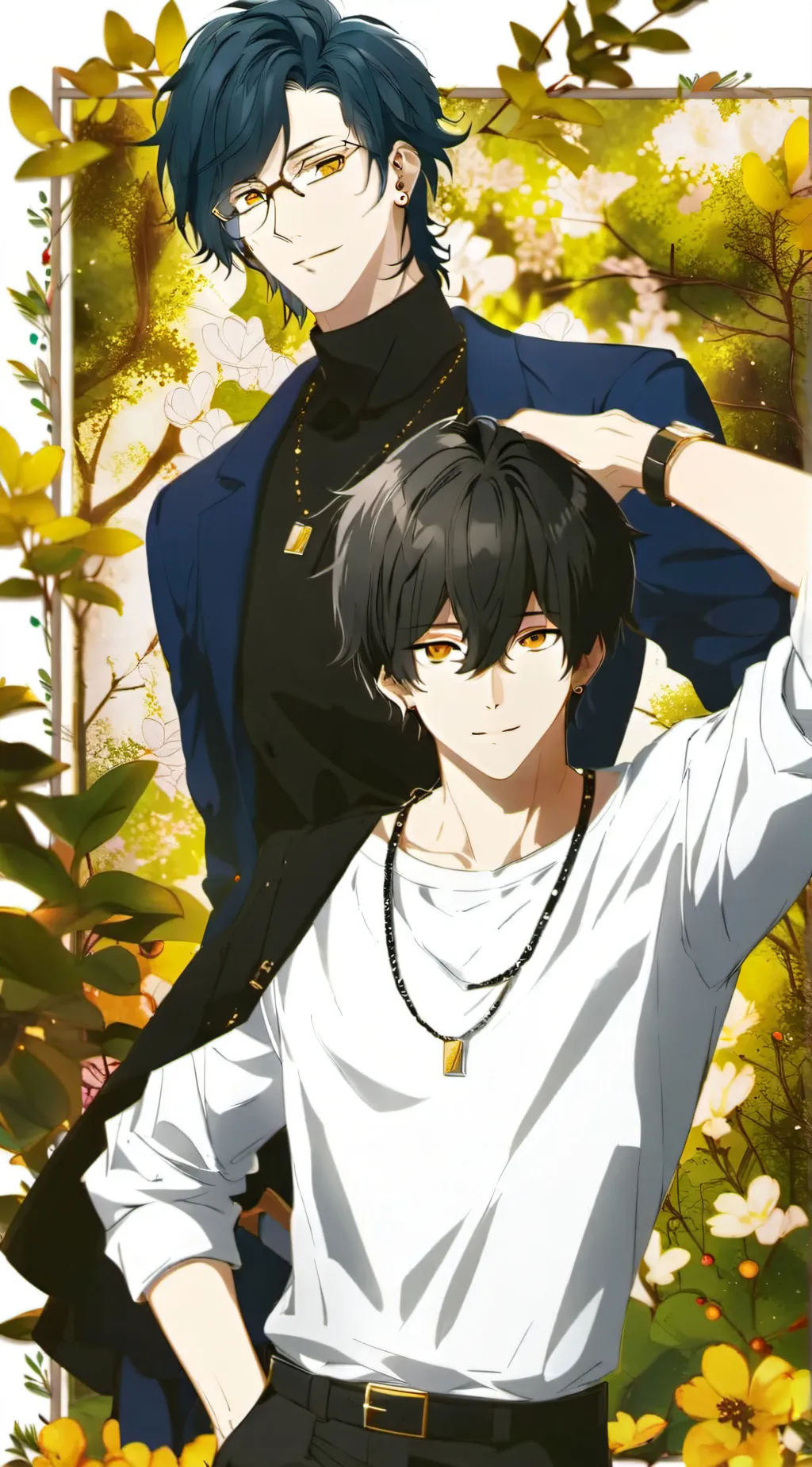 ai character: Josh&Max background