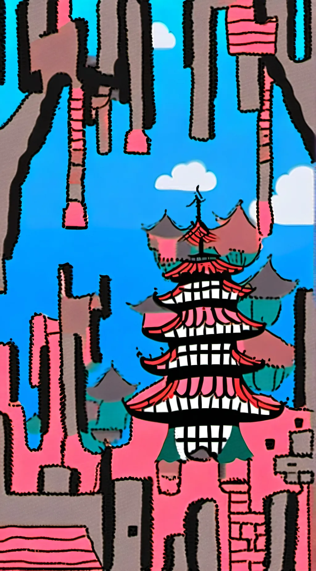 ai character: MM2 ytber 🏊 party! background