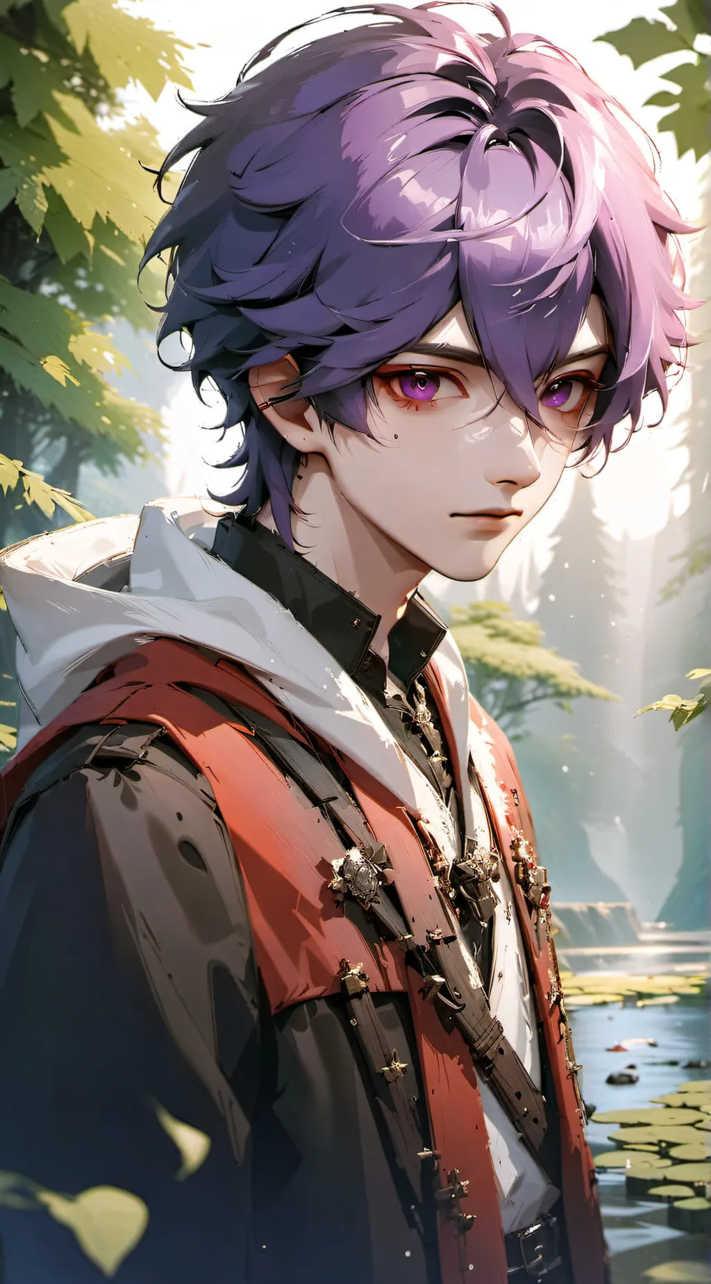 ai character: Shinobu  background