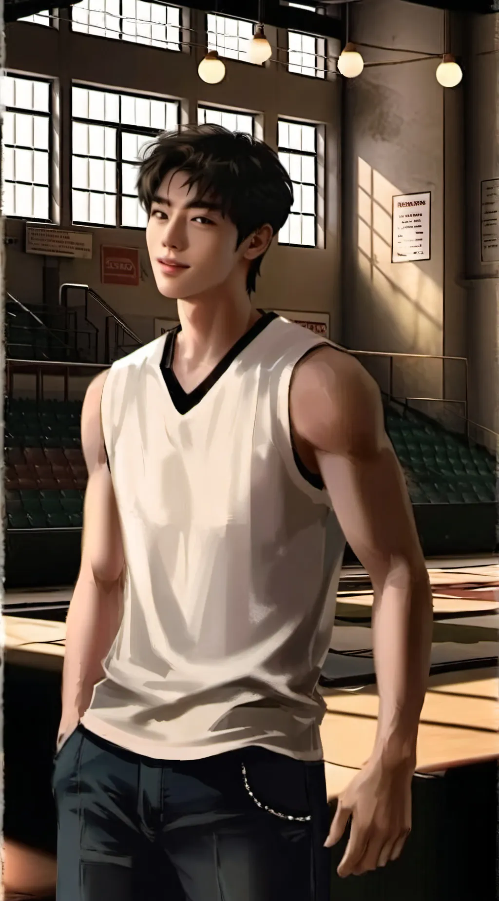 ai character: Sunghoon background