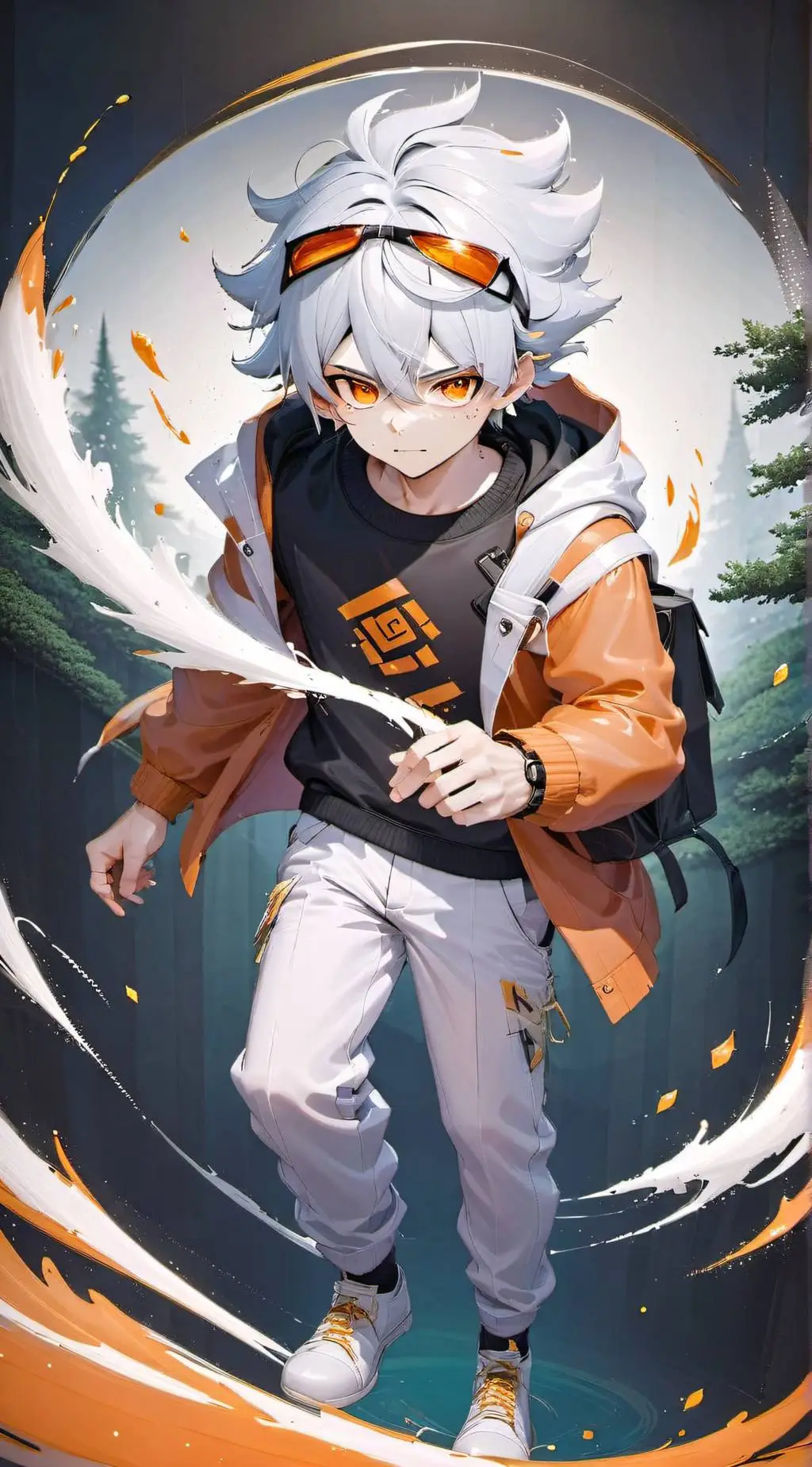 ai character: striker background