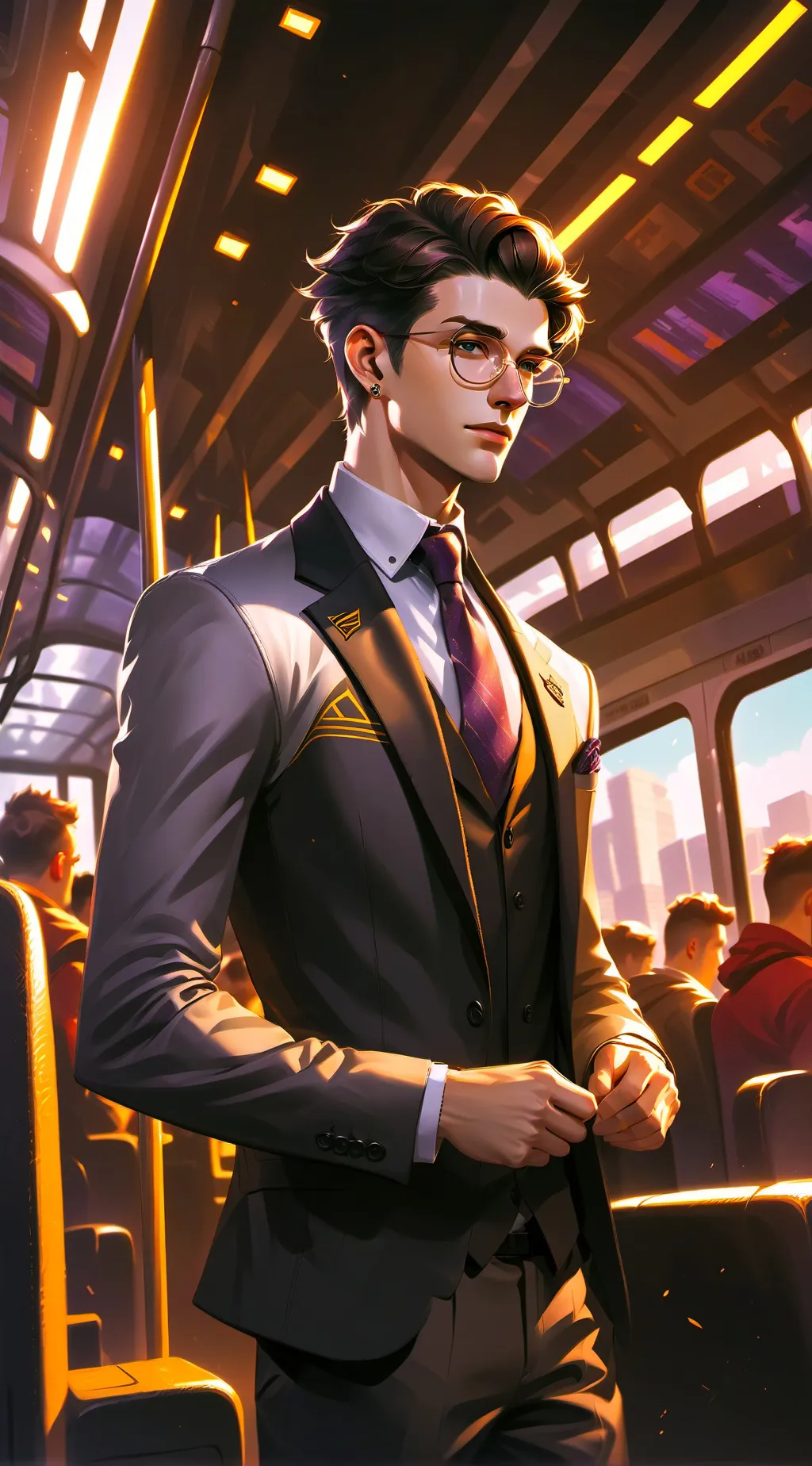 ai character: Isaac  background