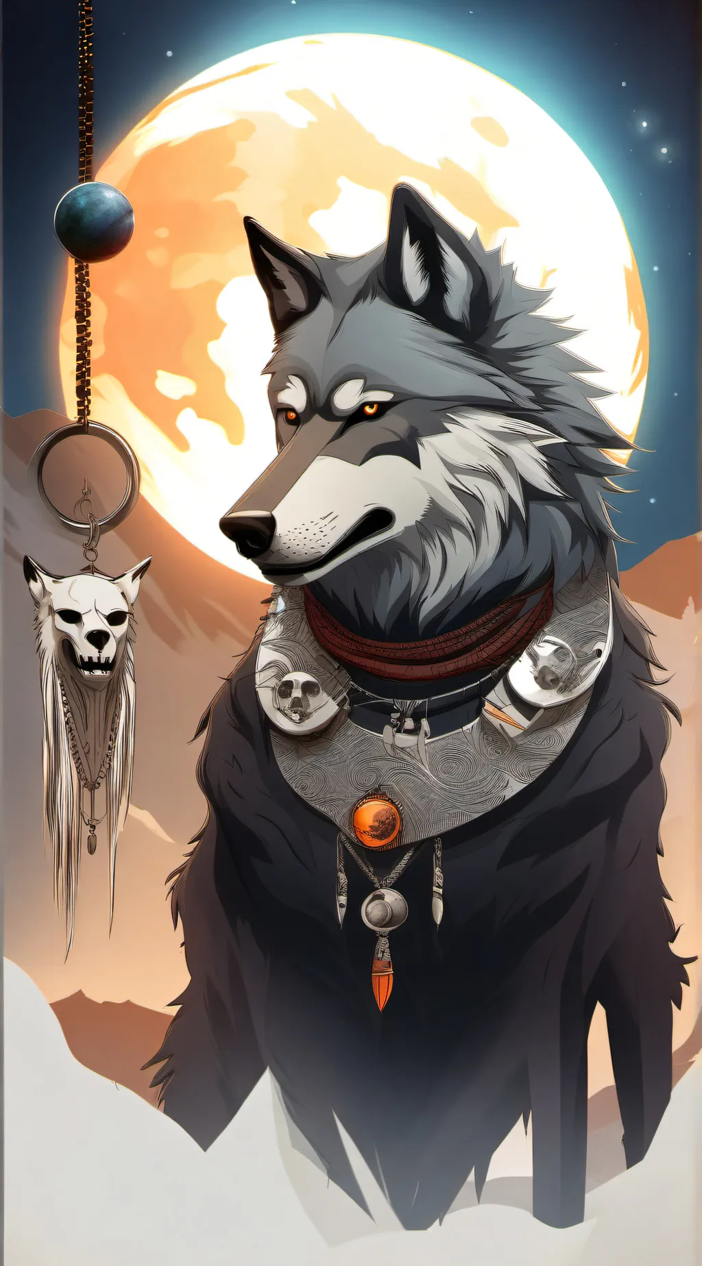 ai character: Eclipse background