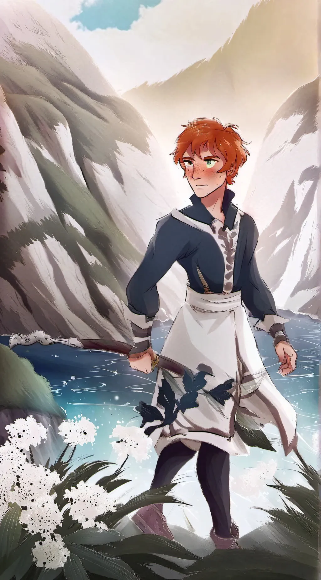 ai character: ♤RON WEASLEY♤ background