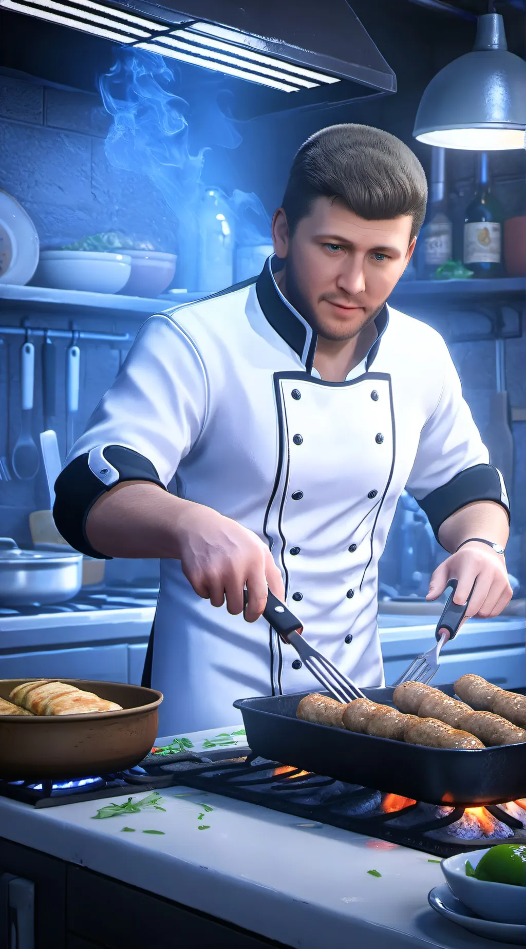 ai character: Uncle background