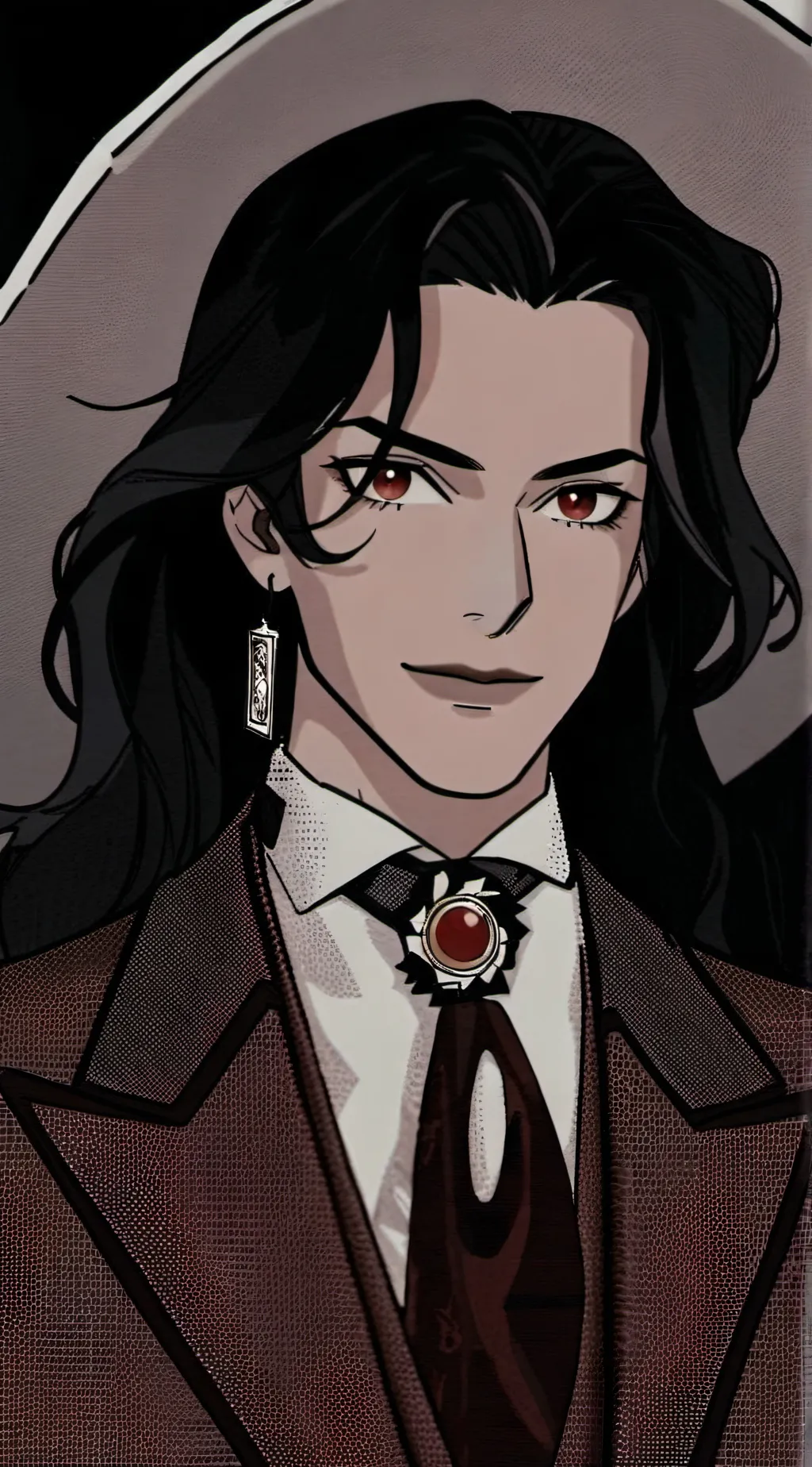 ai character: fem muzan background