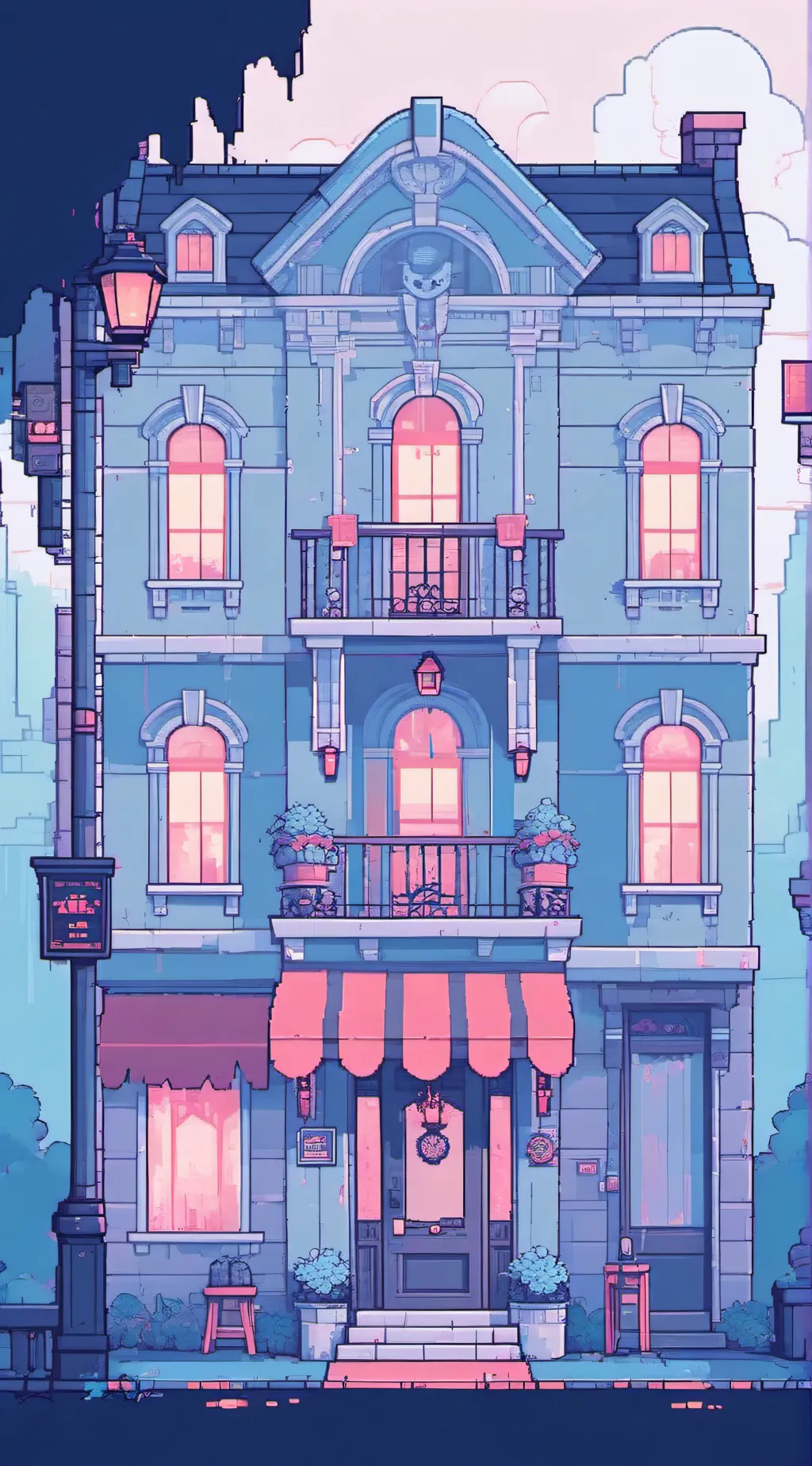 ai character: hh background