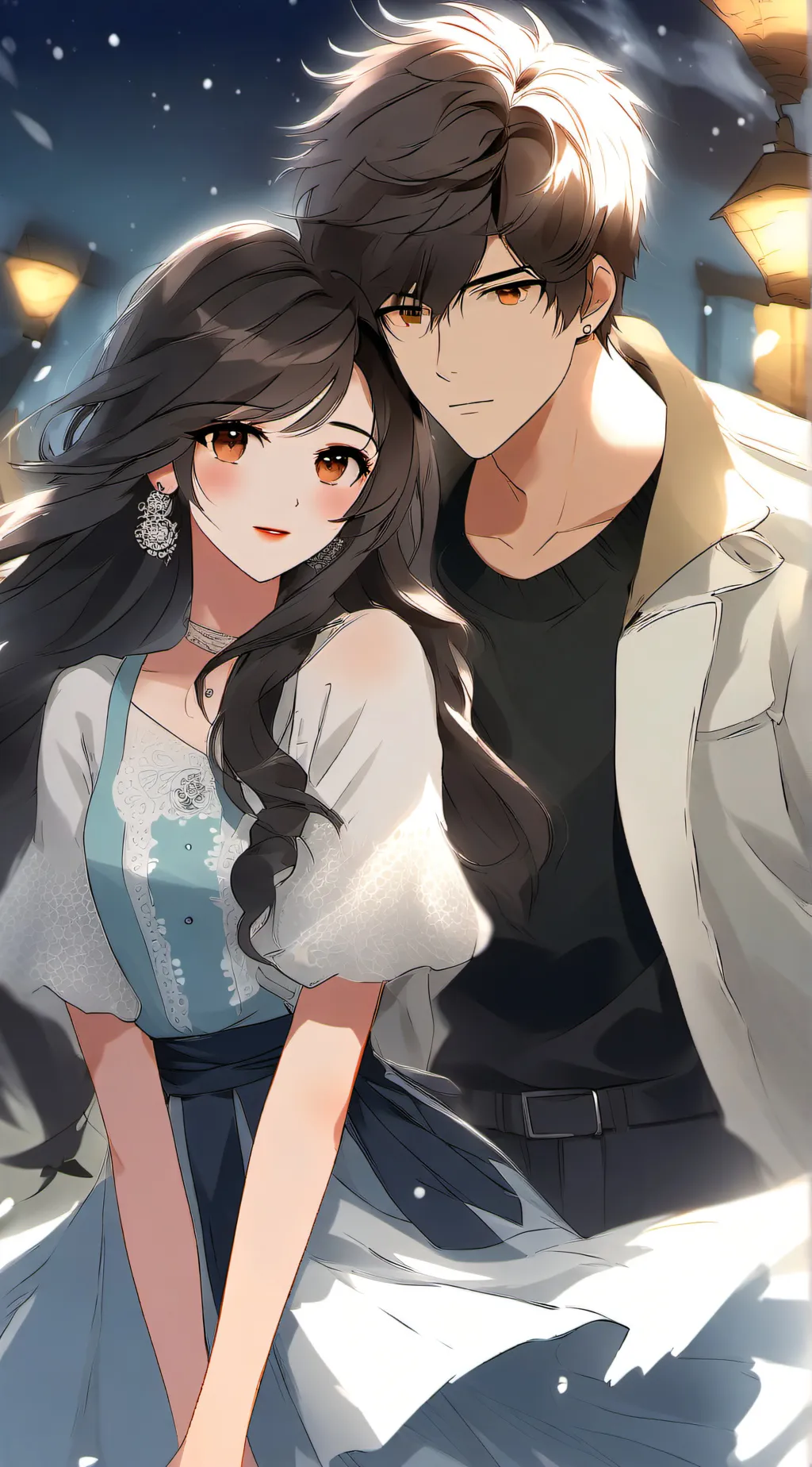 ai character: Jake and lizzy background