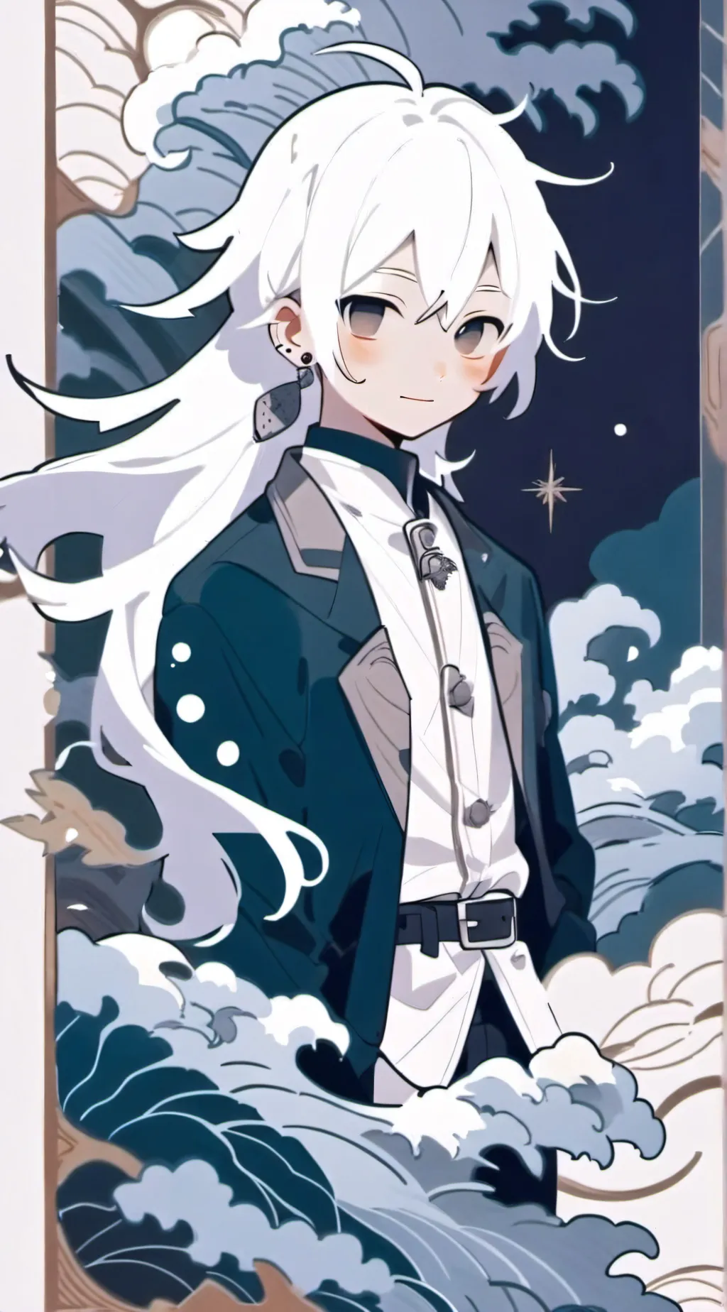 ai character: Oliver background