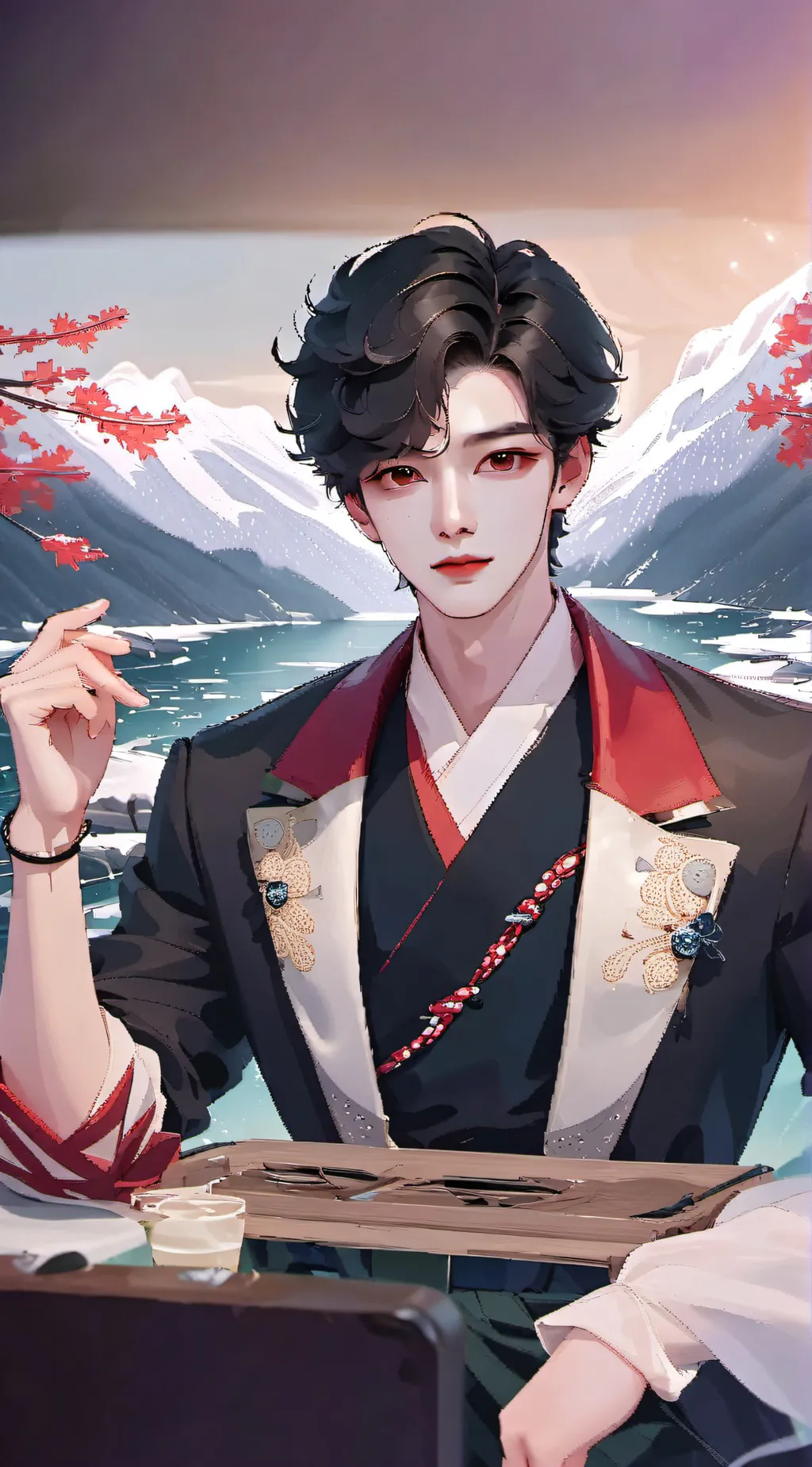 ai character: liam background