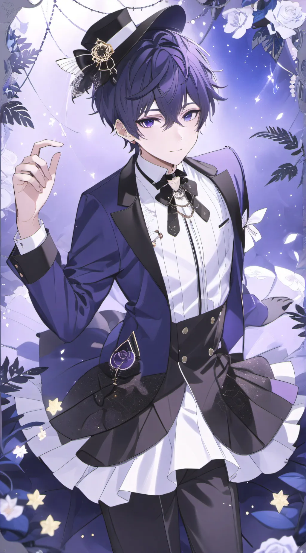 ai character: ciel  background