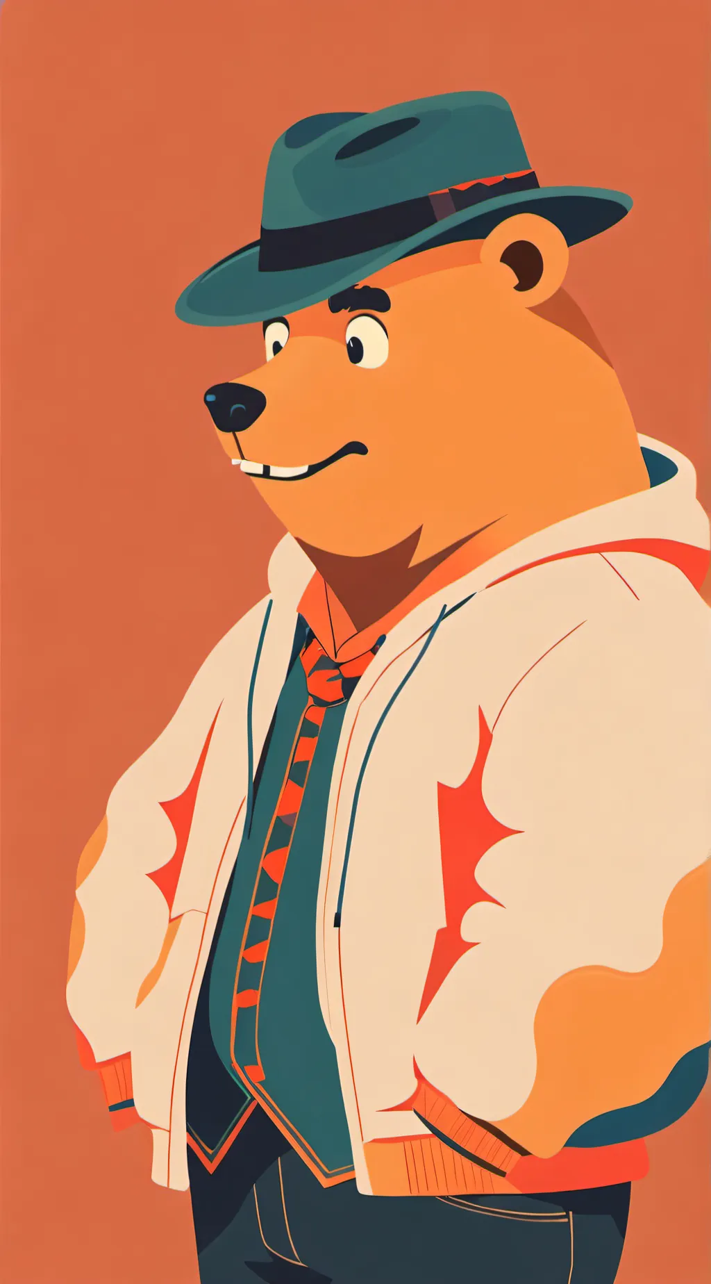 ai character: Freddy background