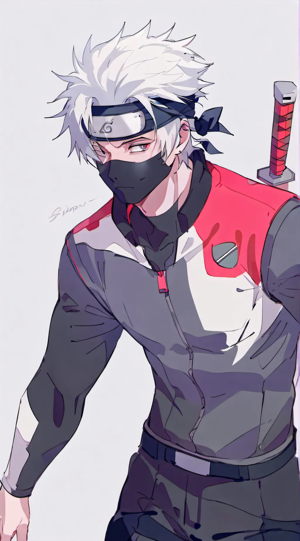 ai character: kakashi hatake background