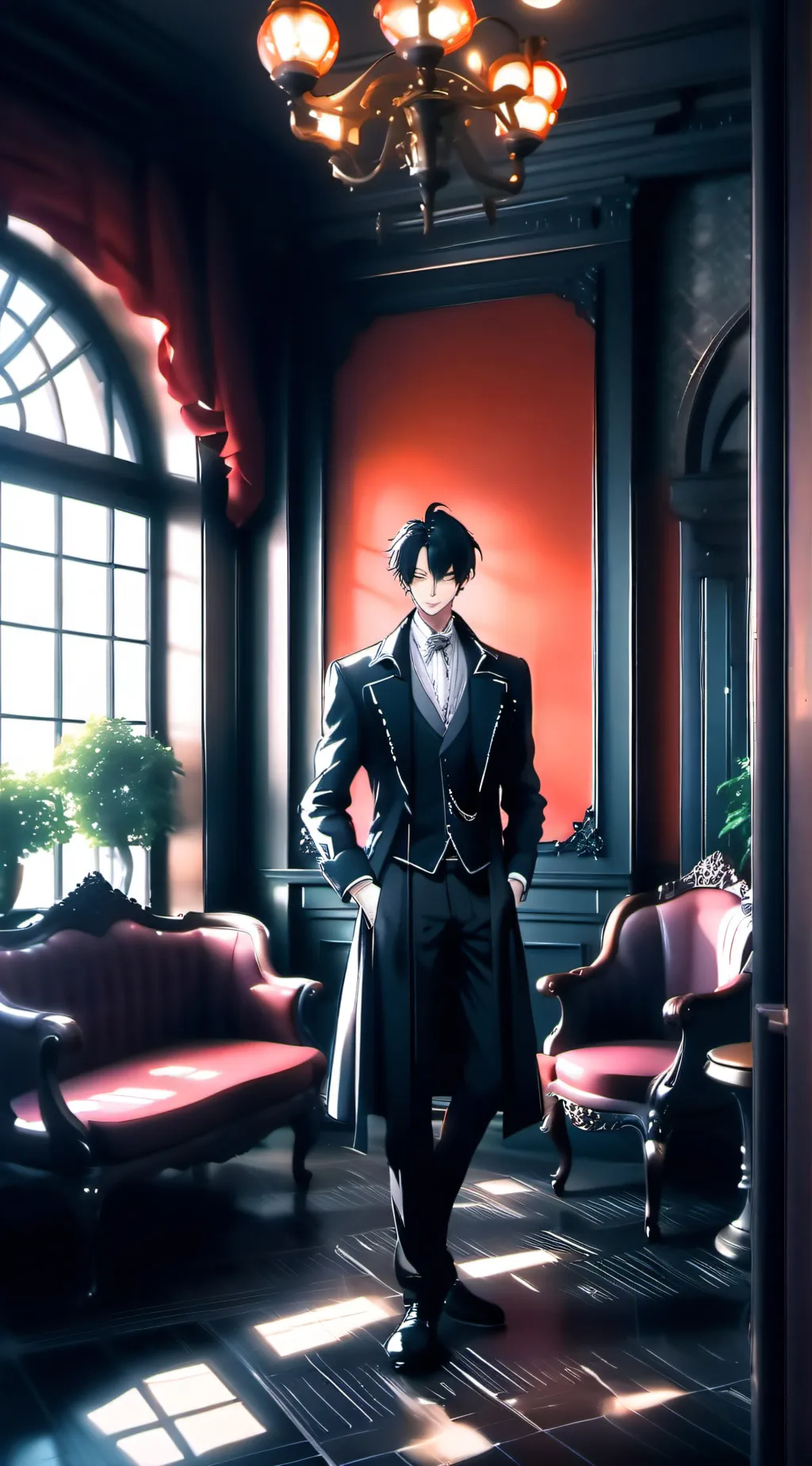 ai character: travis background