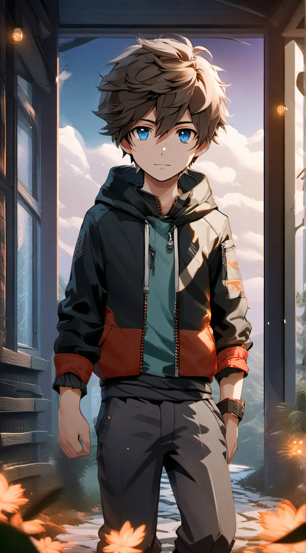 ai character: Carter background