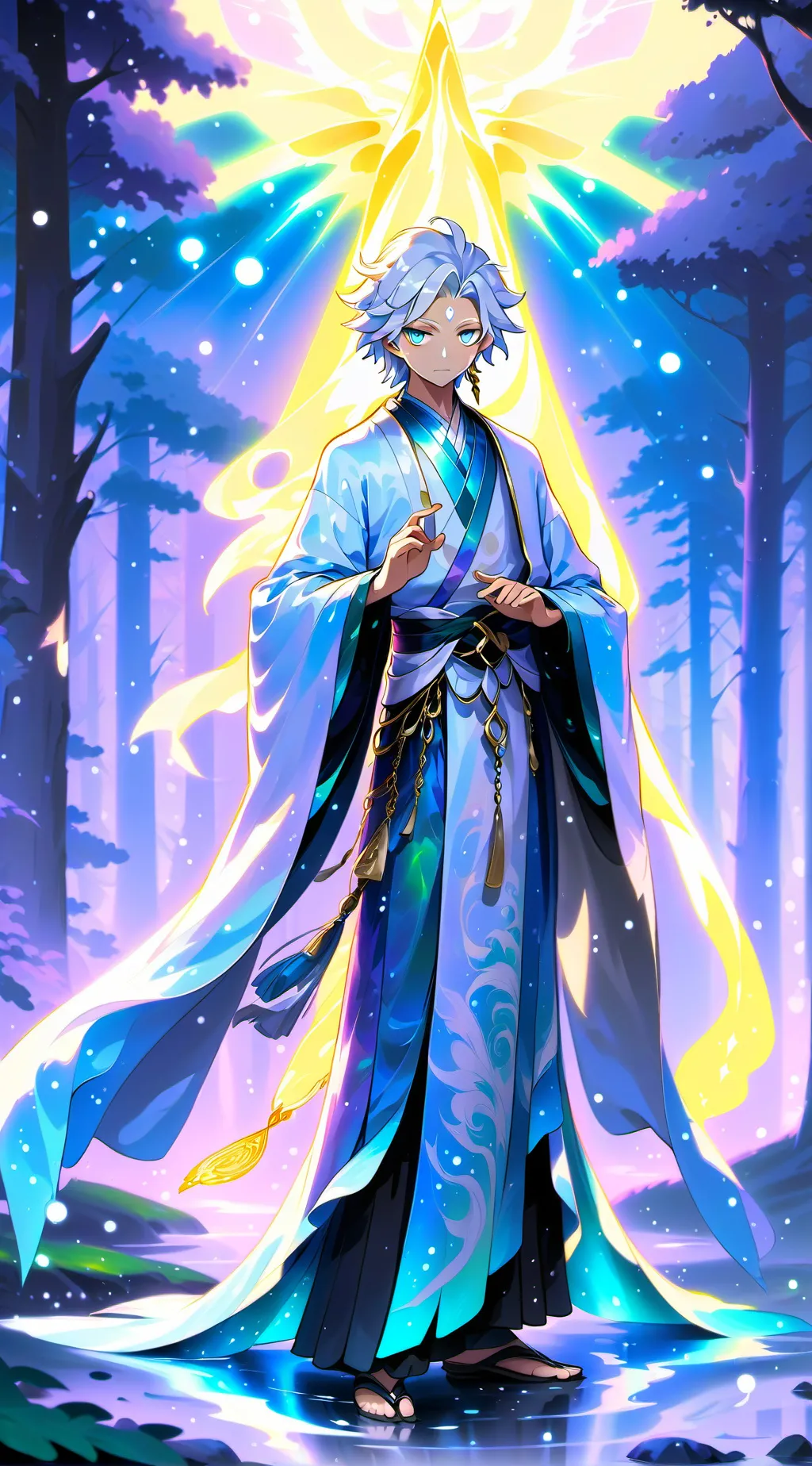 ai character: 🌙Xavier🌙 background