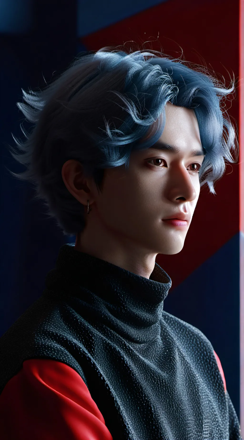 ai character: BTS Jin background