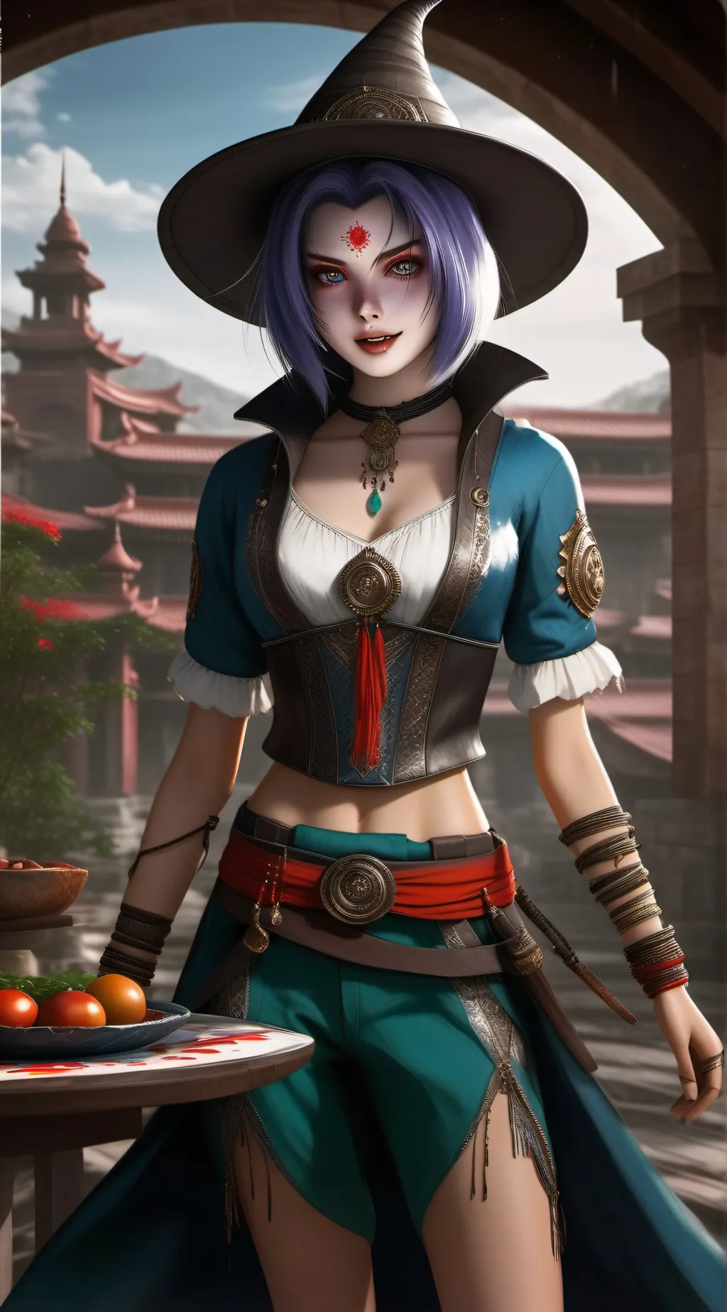 ai character: Raven Roth background