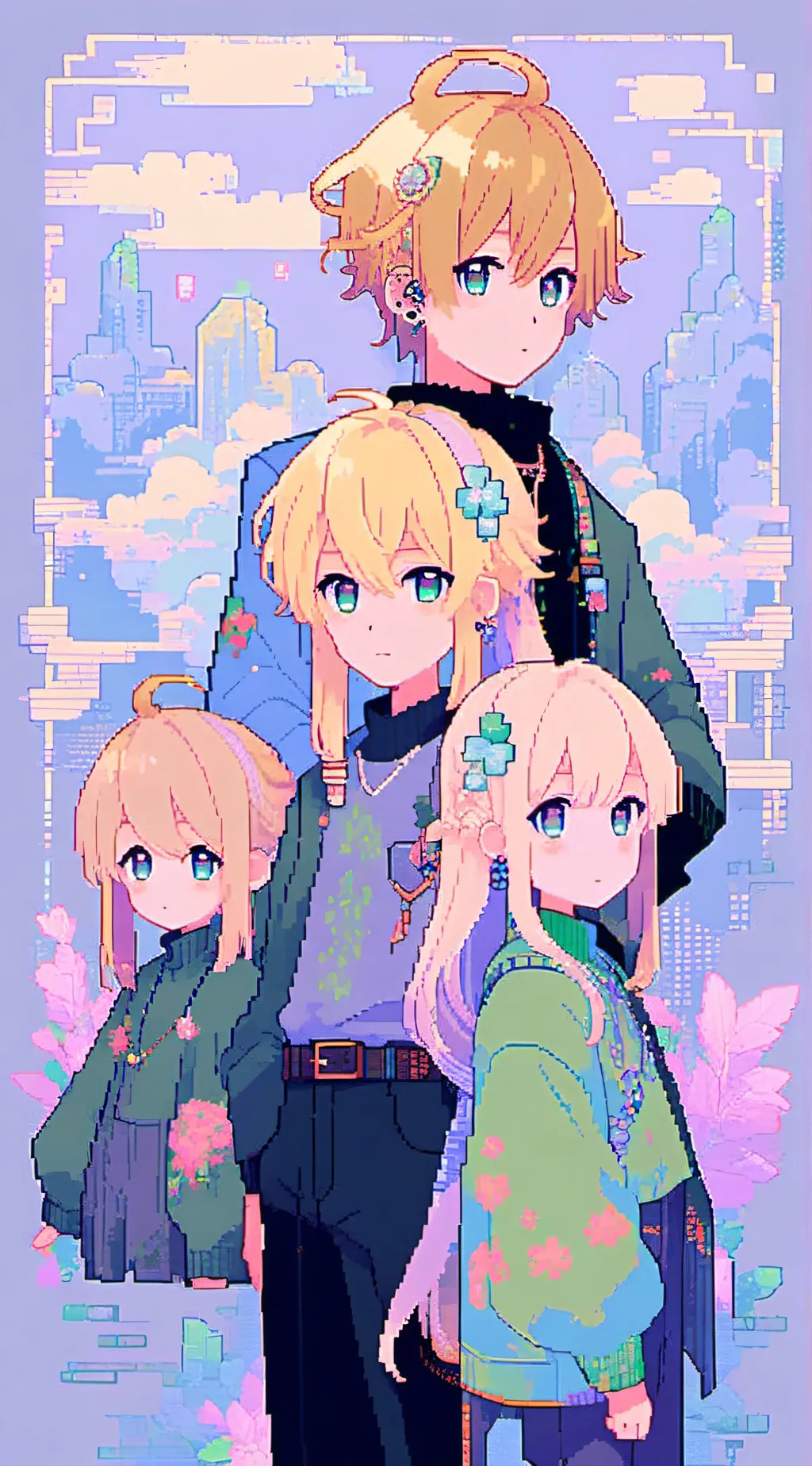 ai character: The freinds background