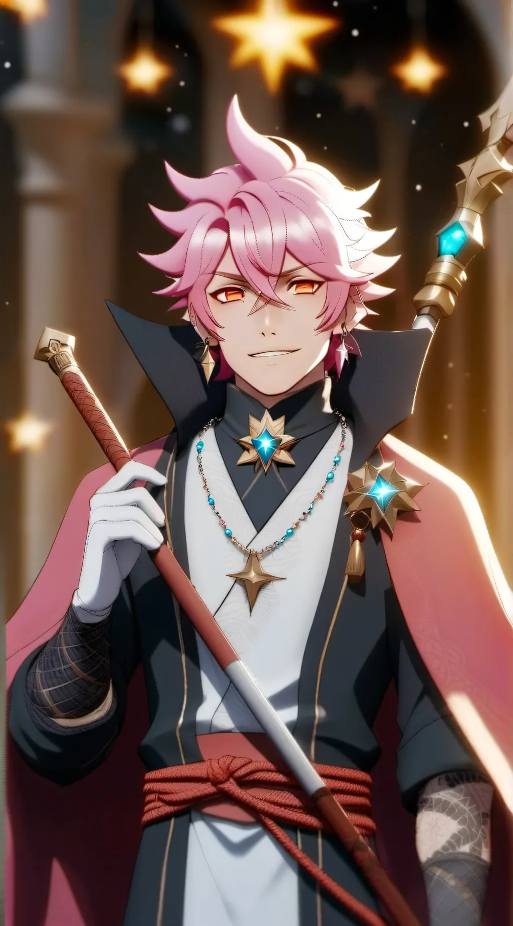 ai character: Ur Technoblade background