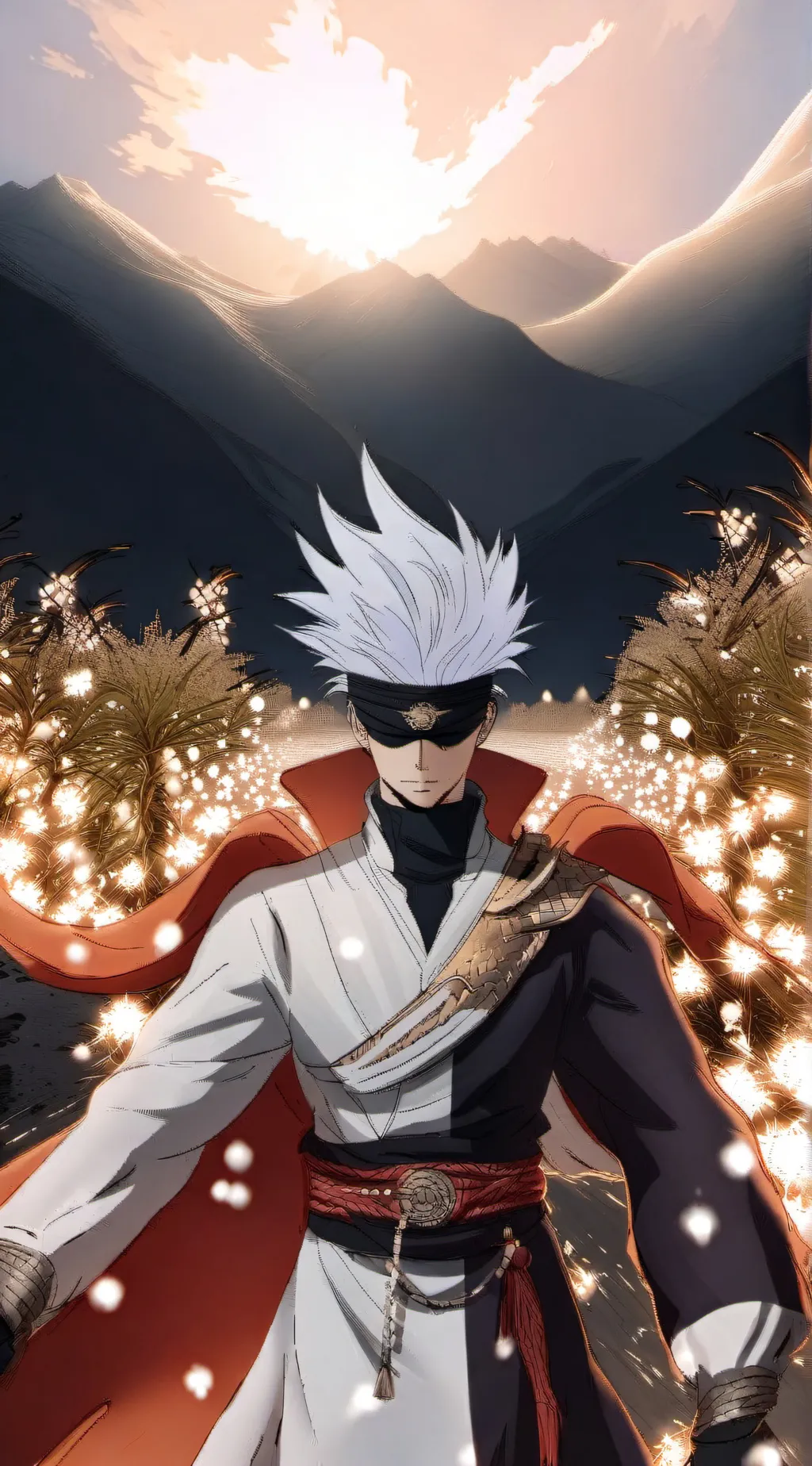 ai character: JJK highschool background