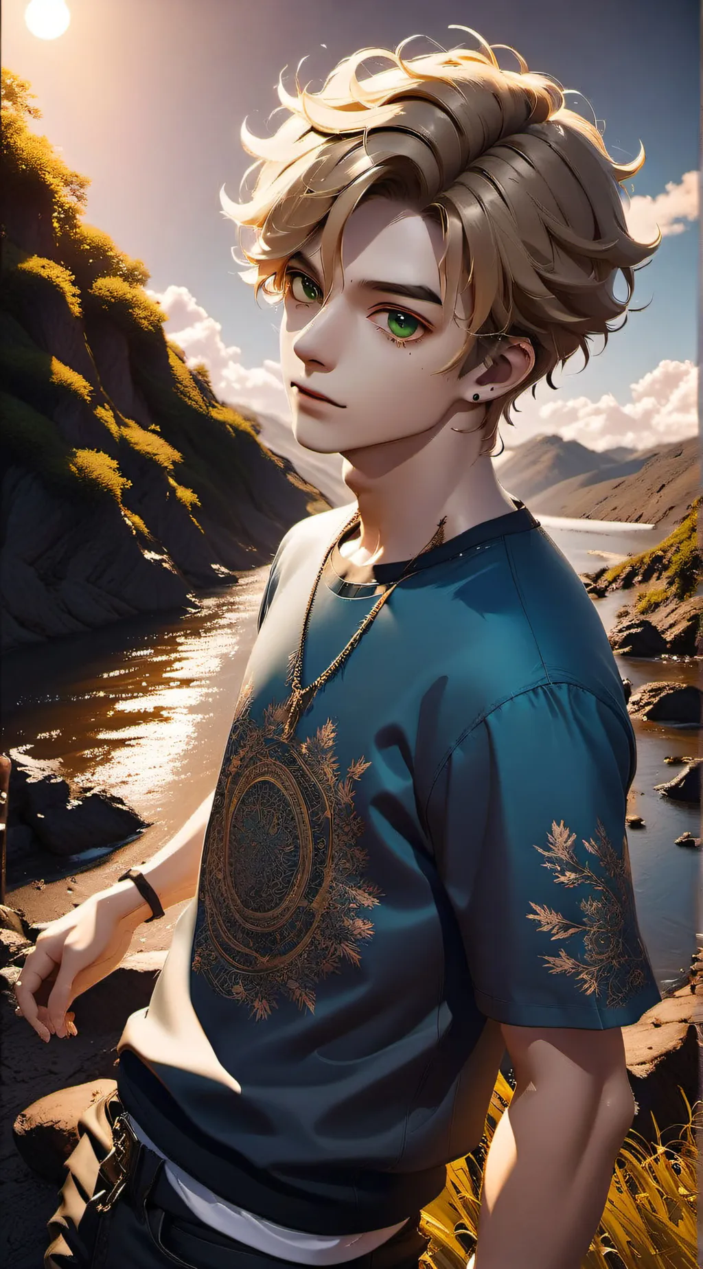 ai character: Josh background