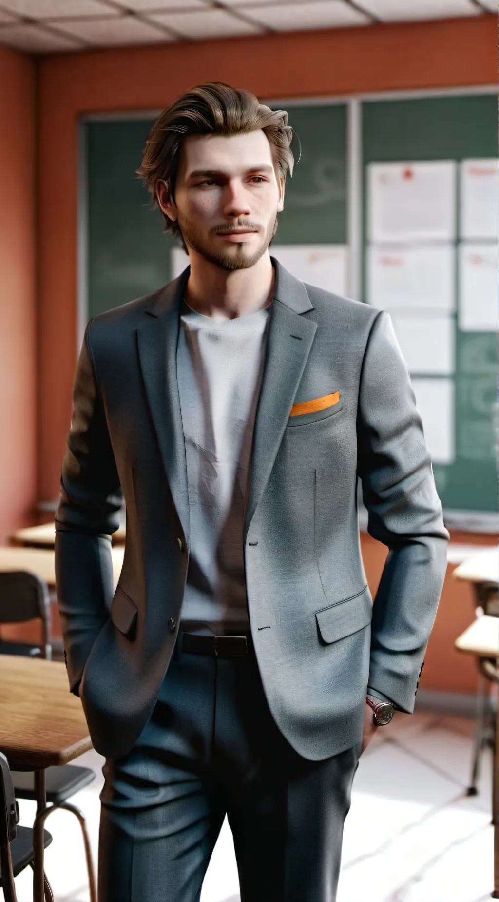 ai character: Mr. Matt background