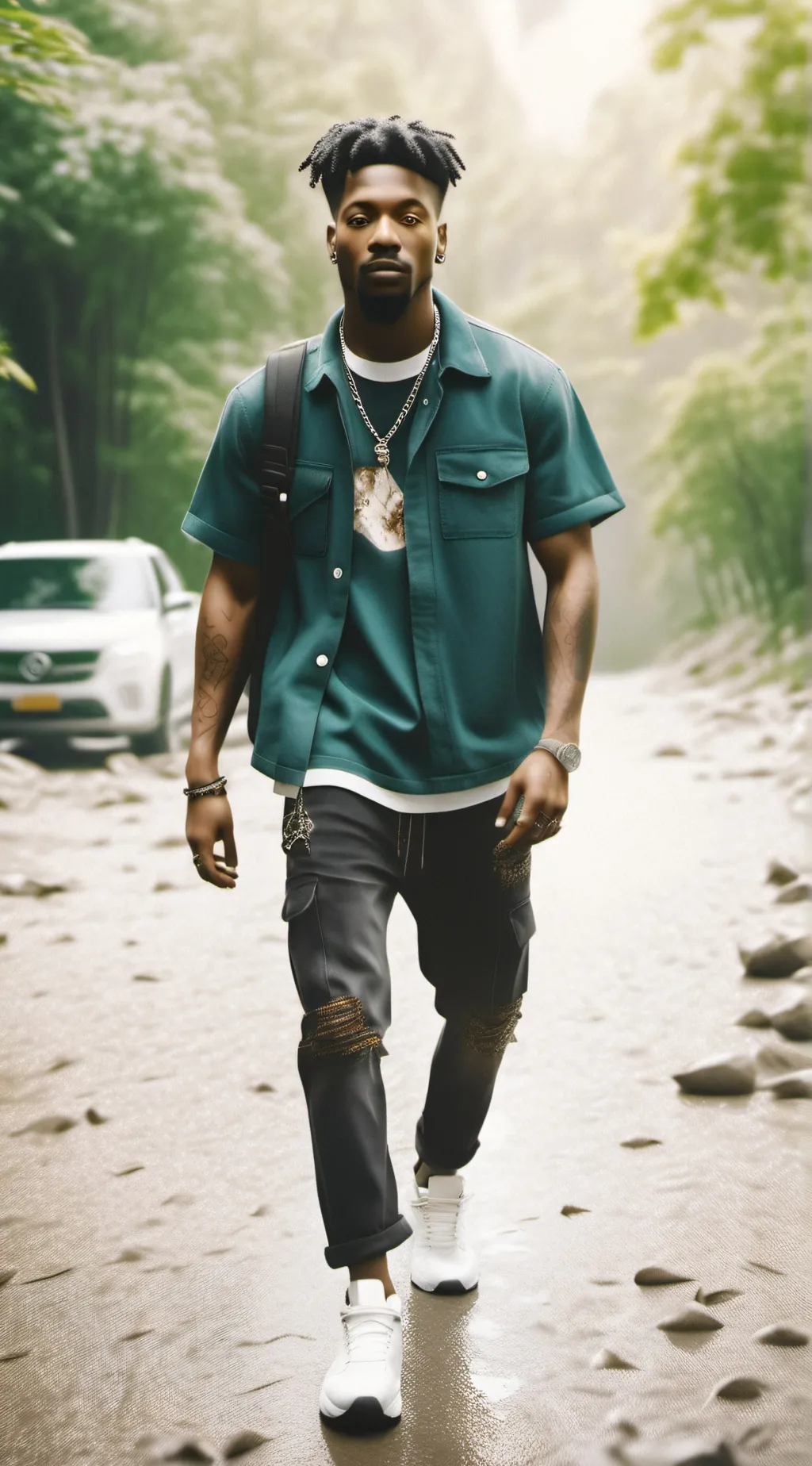 ai character: lil loaded  background