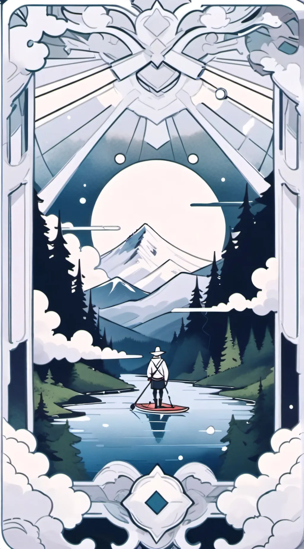 ai character: School for Royals background