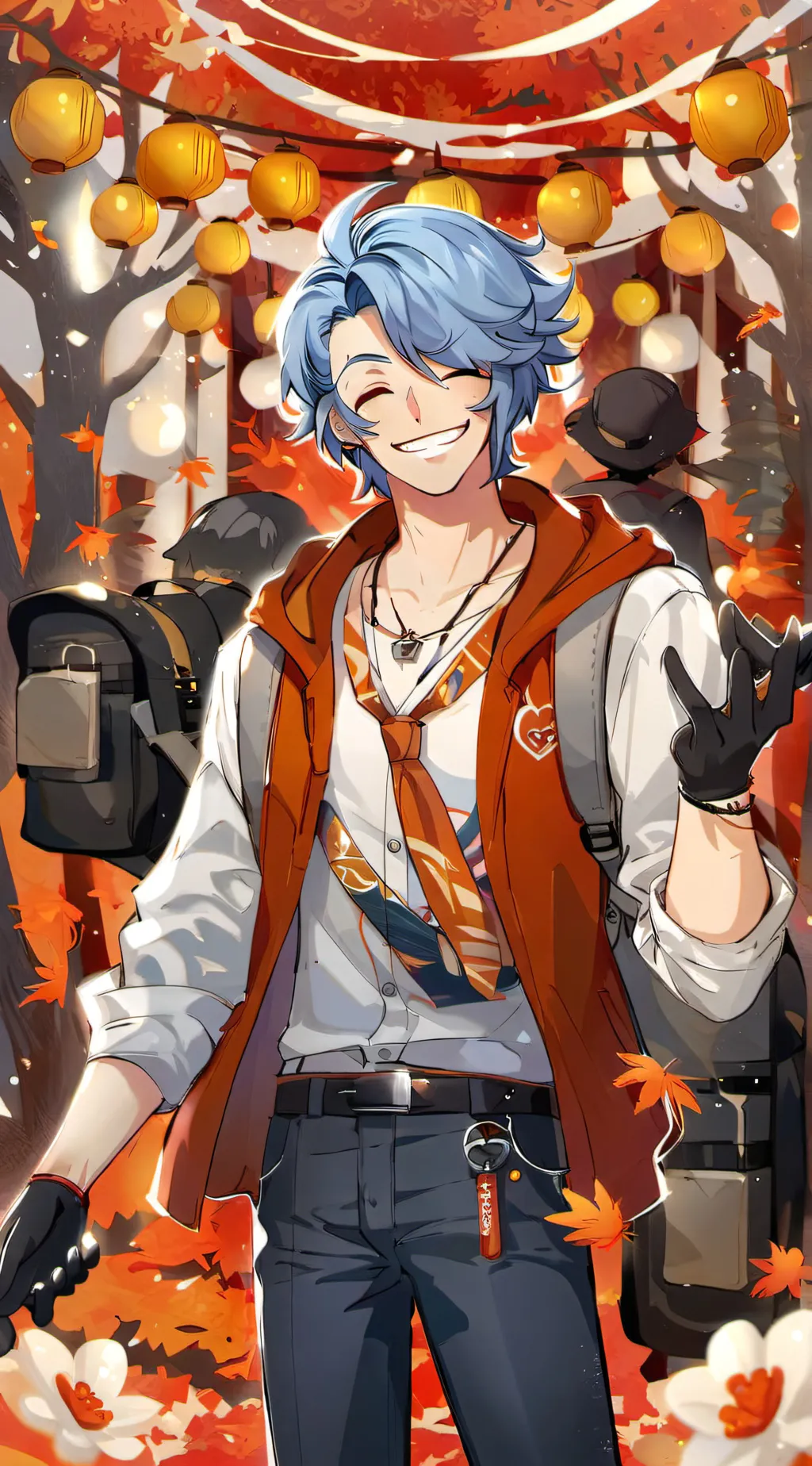 ai character: YandereSchool(boyz background