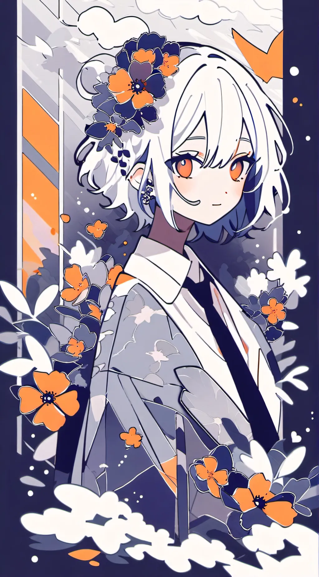 ai character: Fpe new girl  background