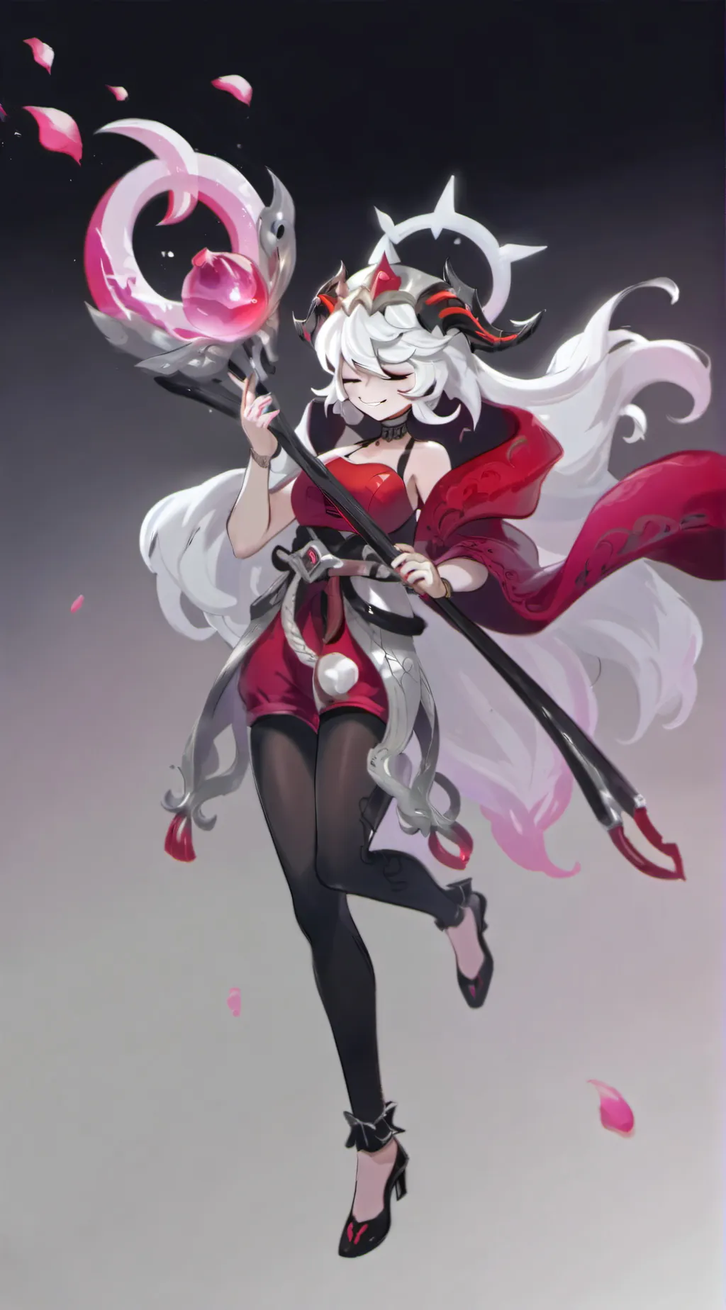 ai character: N x Uzi background